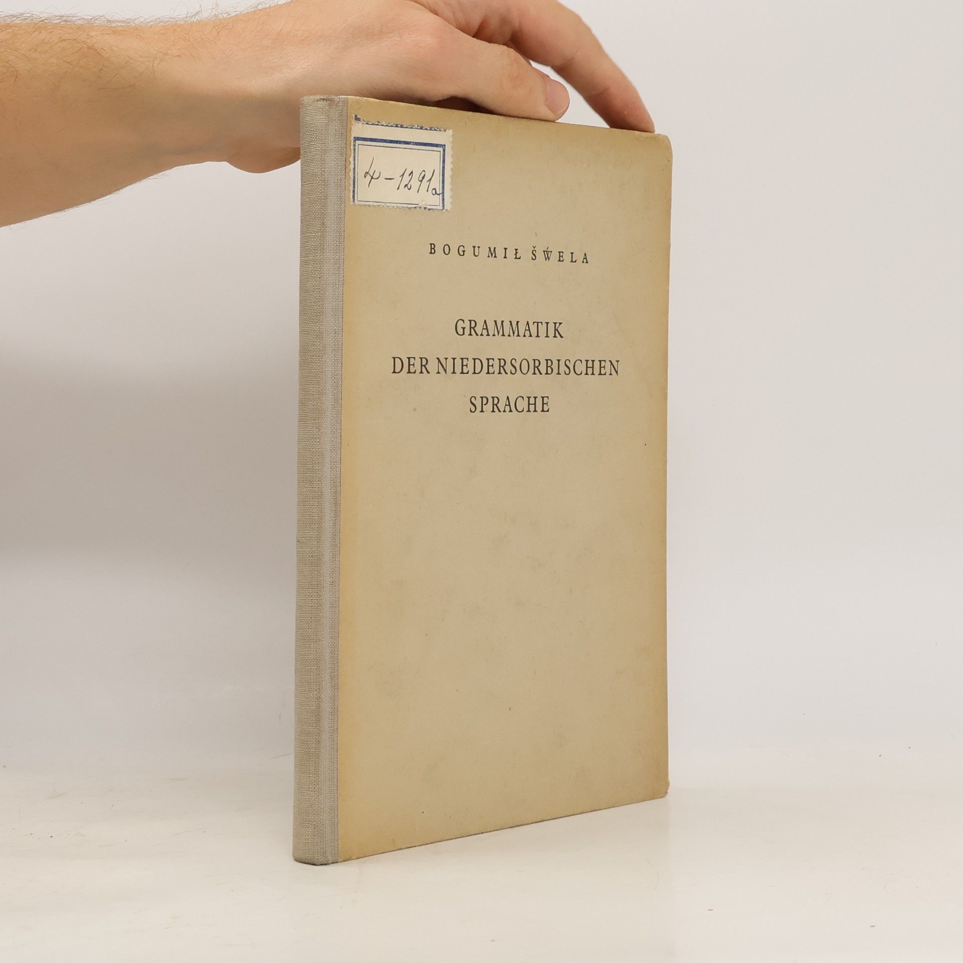 Grammatik der niedersorbischen Sprache