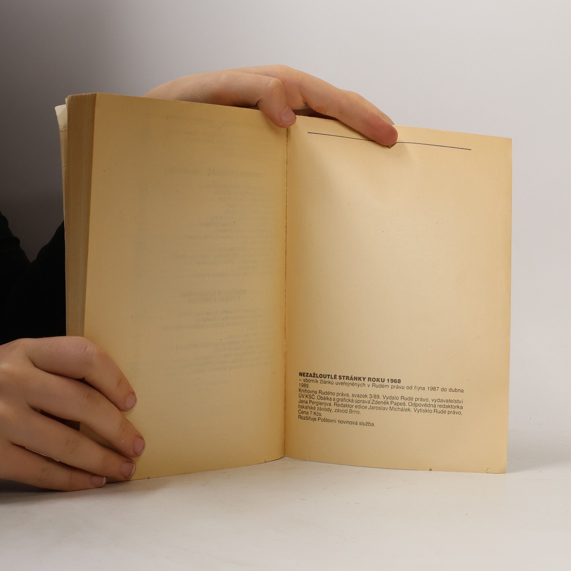 kolektiv Nezažloutlé stránky roku 1968