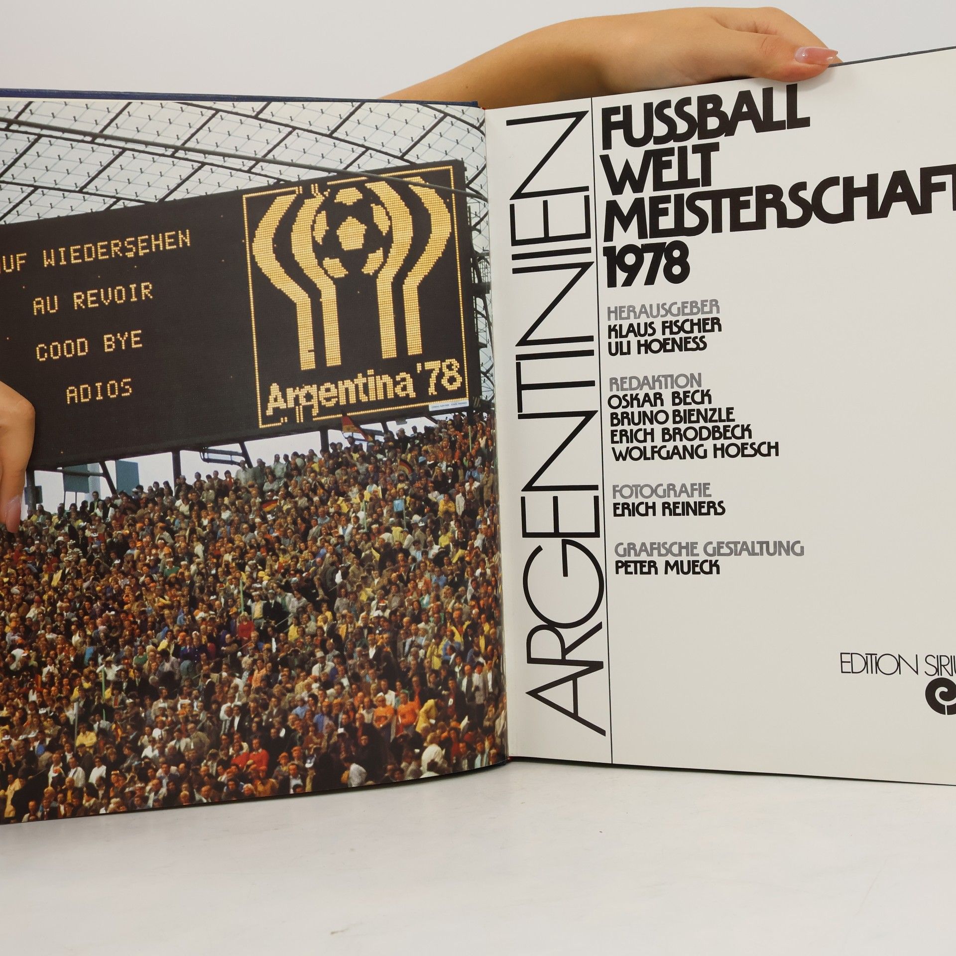 André Klaus Fischer Argentinien. Fussball Welt Meisterschaft 1978