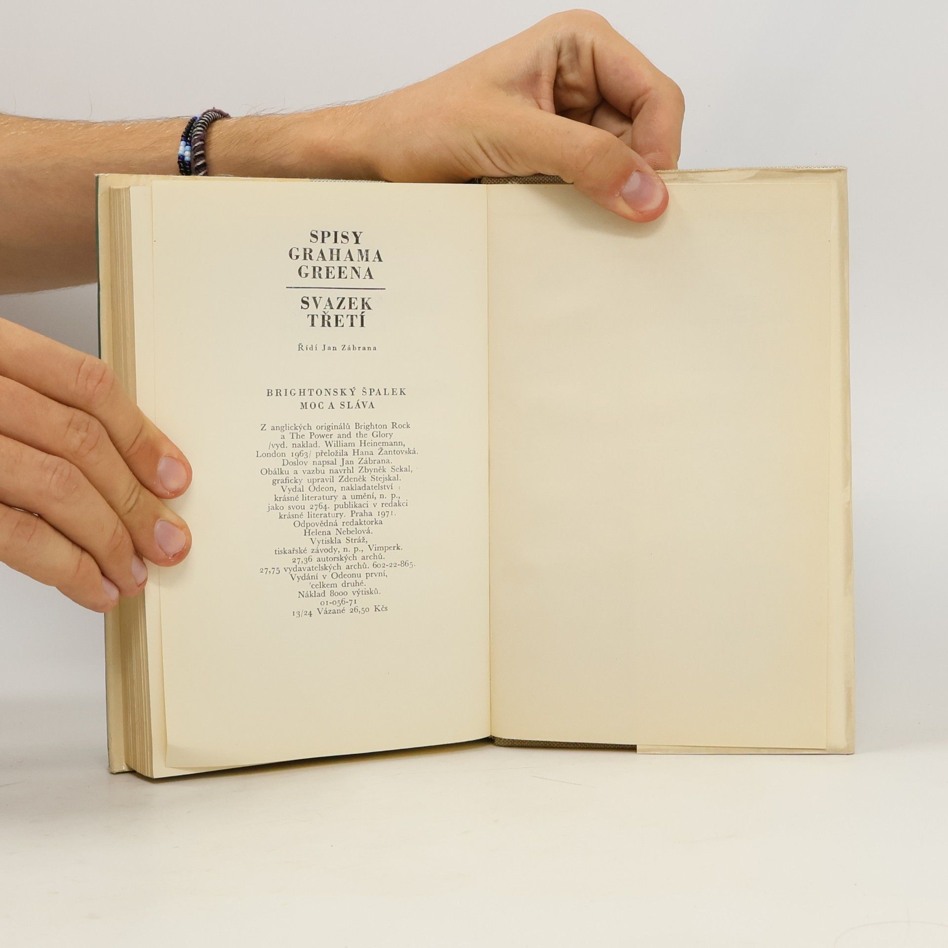 Graham Greene Brightonský špalek. Moc a sláva