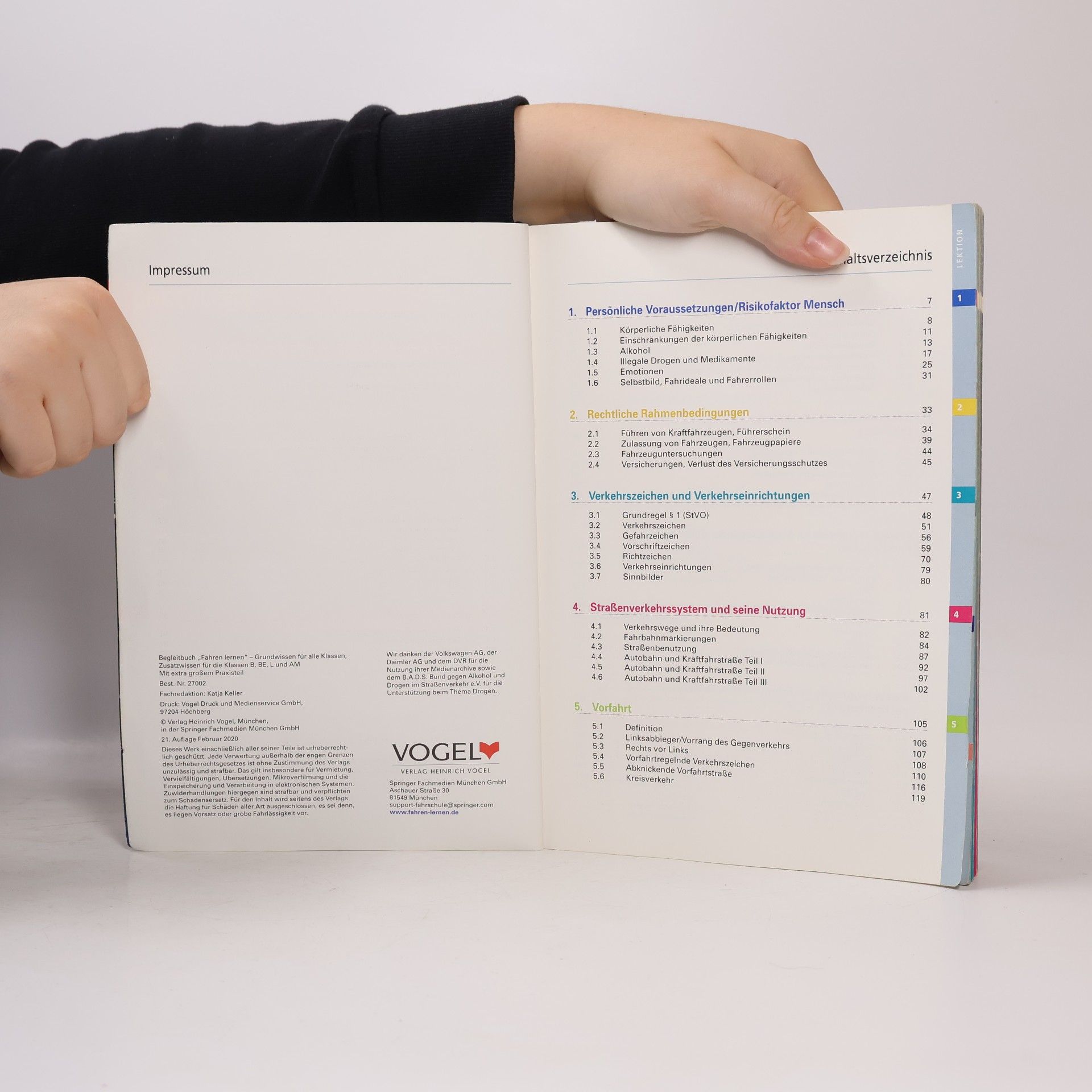 kolektiv Das Begleitbuch zur Führerscheinausbildung