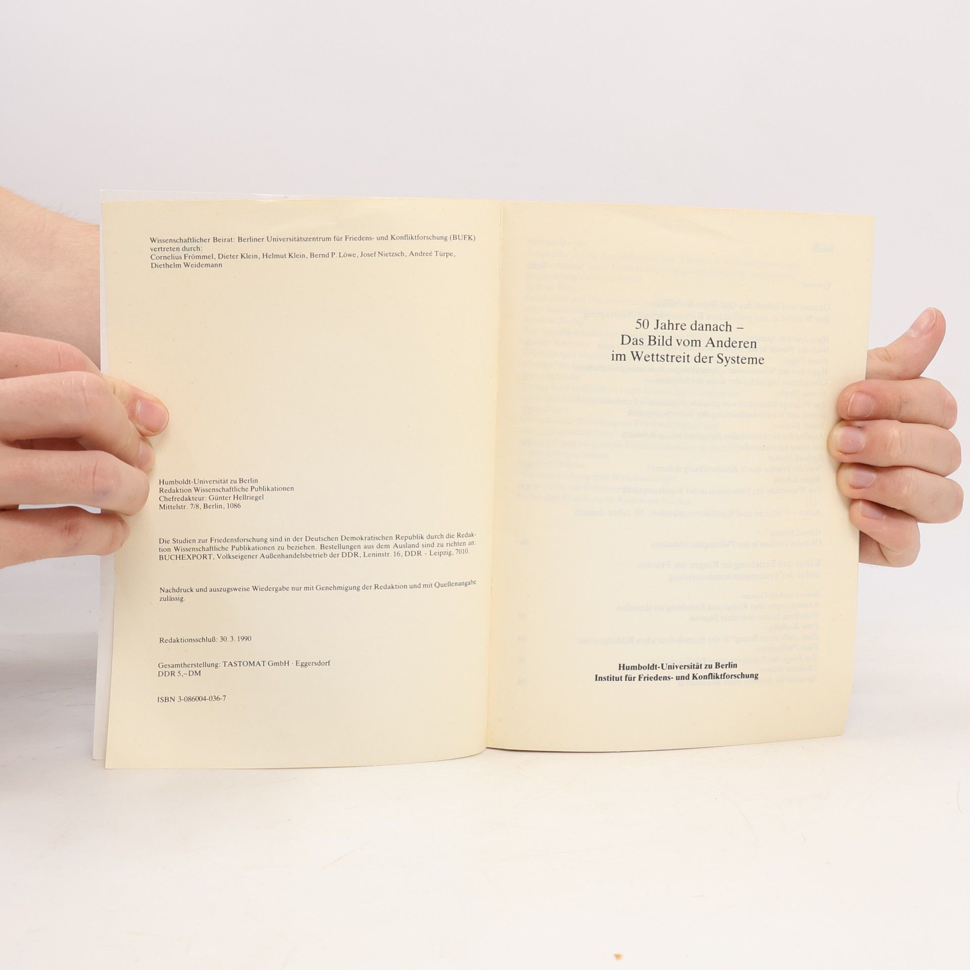 Autorenkollektiv Studien zur Friedensforschung