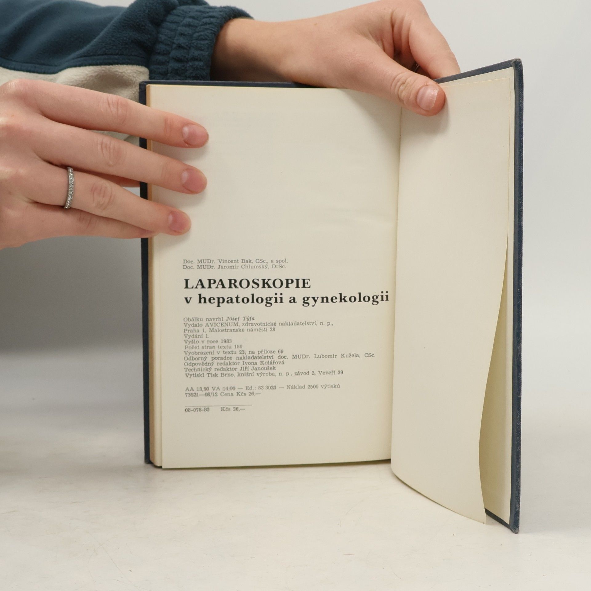 Jaromír Chlumský Laparoskopie v hepatologii a gynekologii