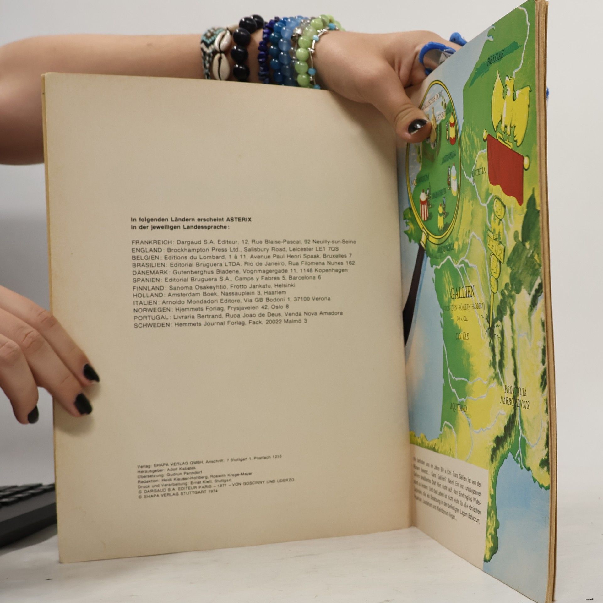 René Goscinny Asterix auf Korsika