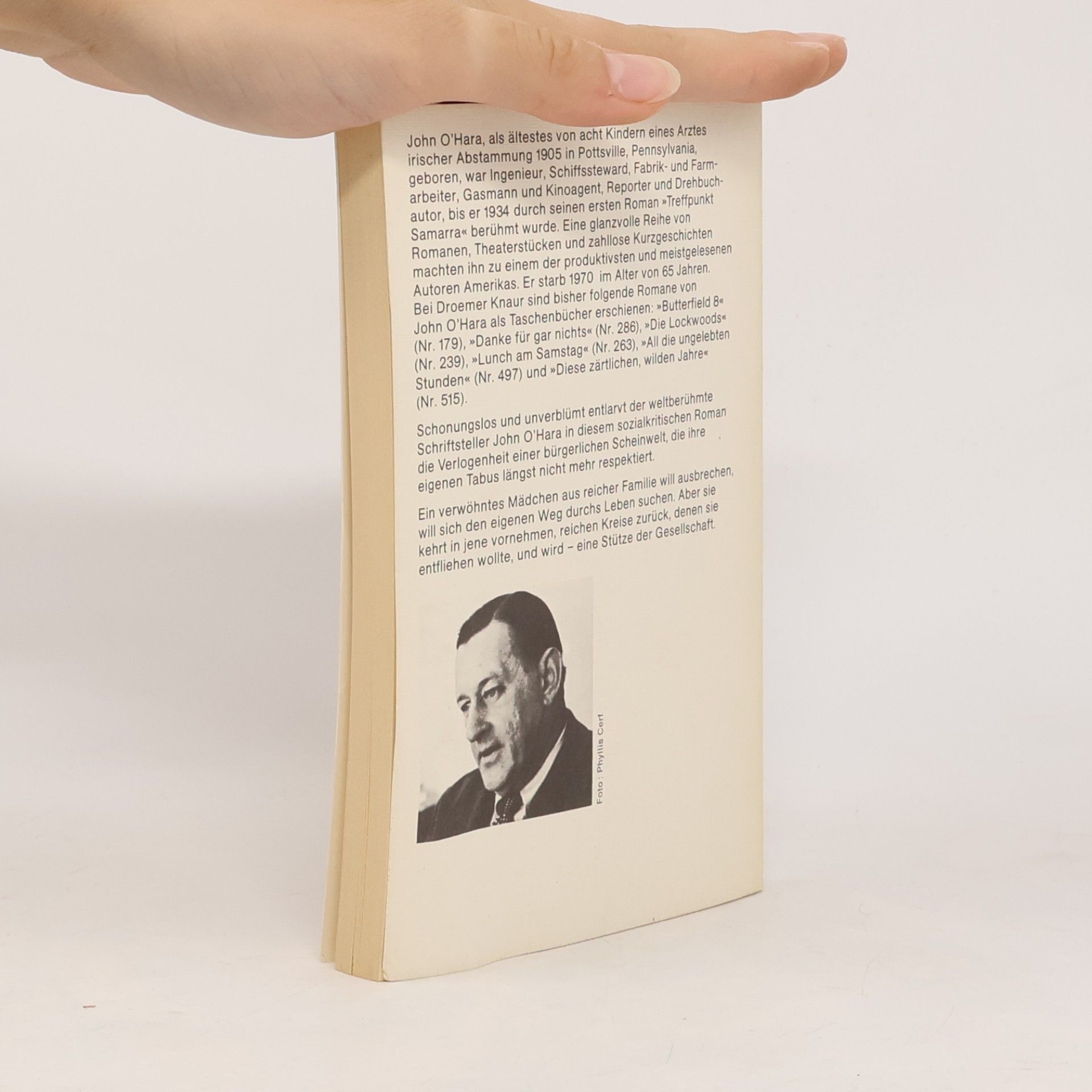 John O'Hara Diese zärtlichen, wilden Jahre