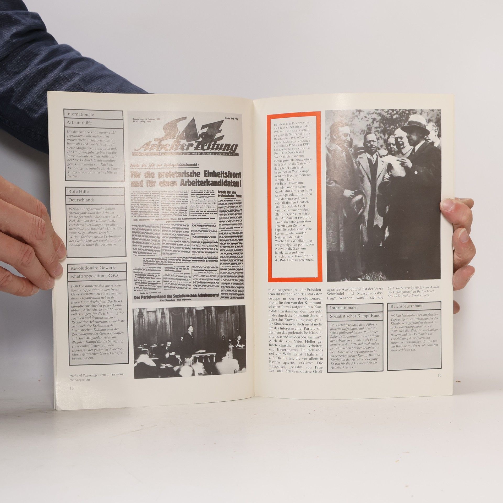 Erika Kücklich Illustrierte Historische Hefte - 41: Ernst Thälmann und die Reichspräsidentenwahl 1932