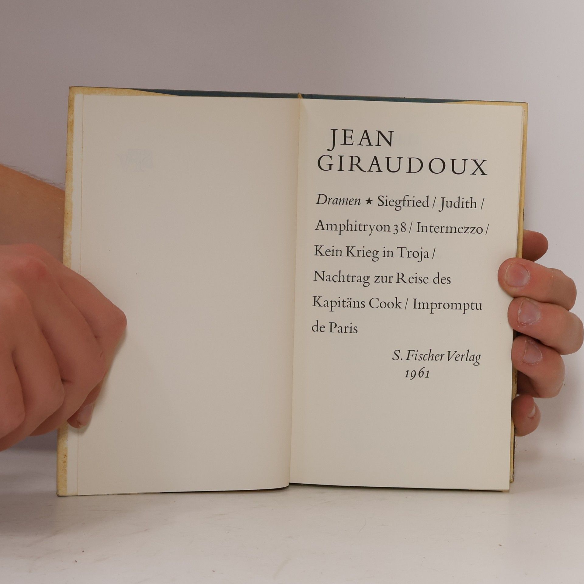 Jean Giraudoux Dramen
