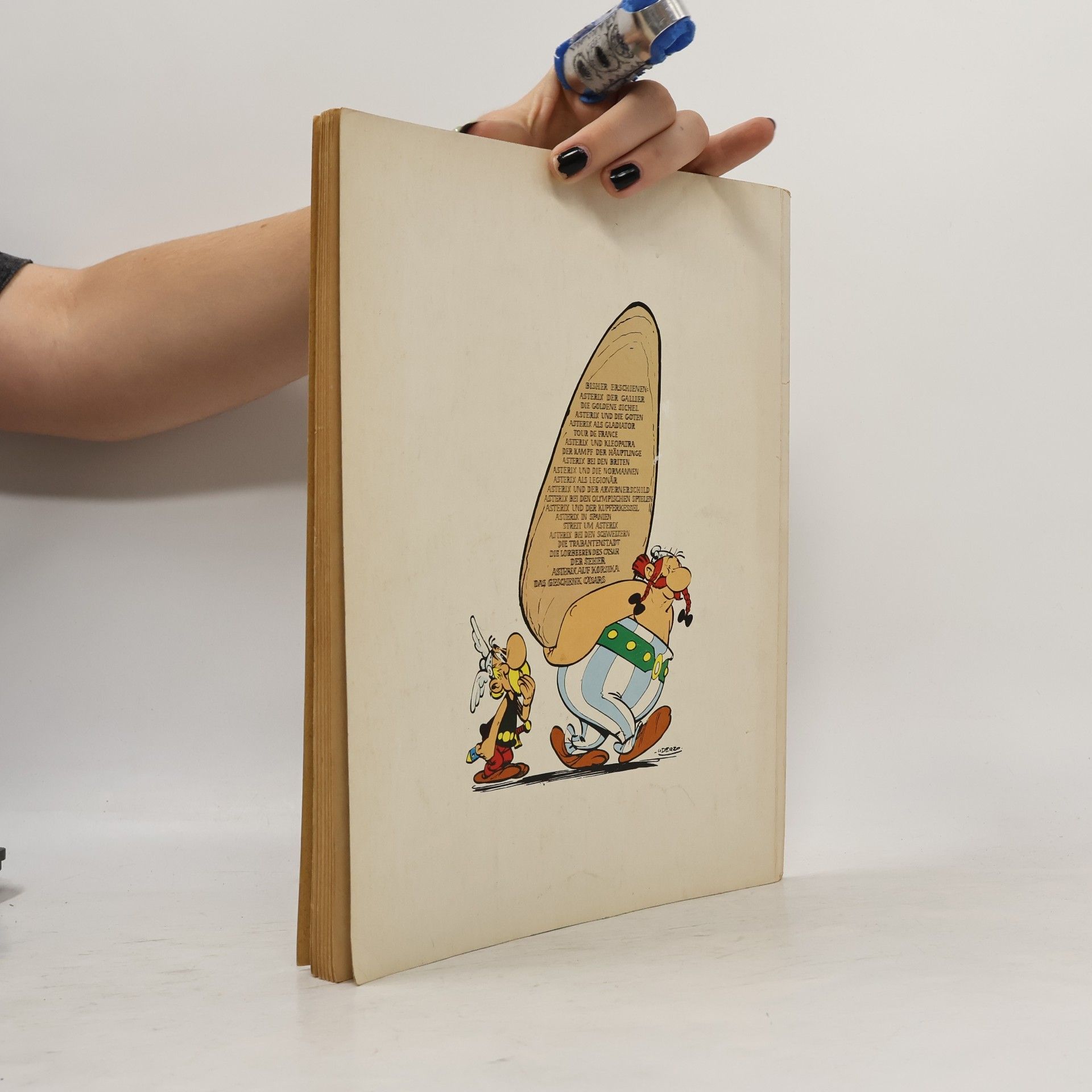 René Goscinny Grosser Asterix. Band 11. Das geschenk Cäsars