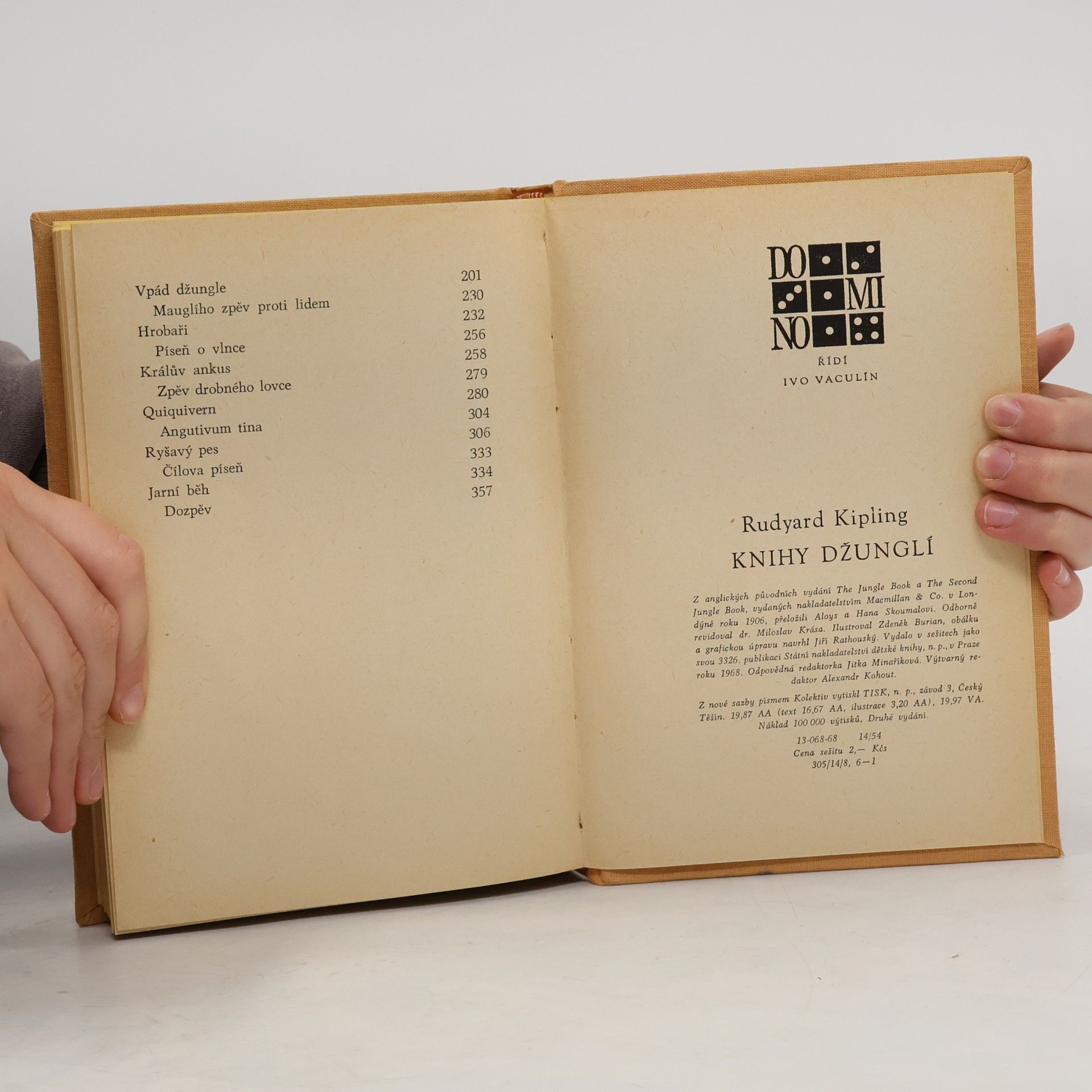 Rudyard Kipling Knihy džunglí