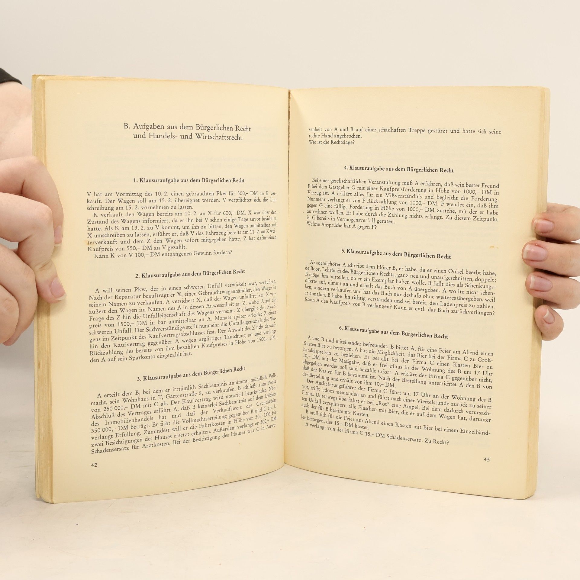 Fritz Fabricius Der Rechtsfall im Privatrecht