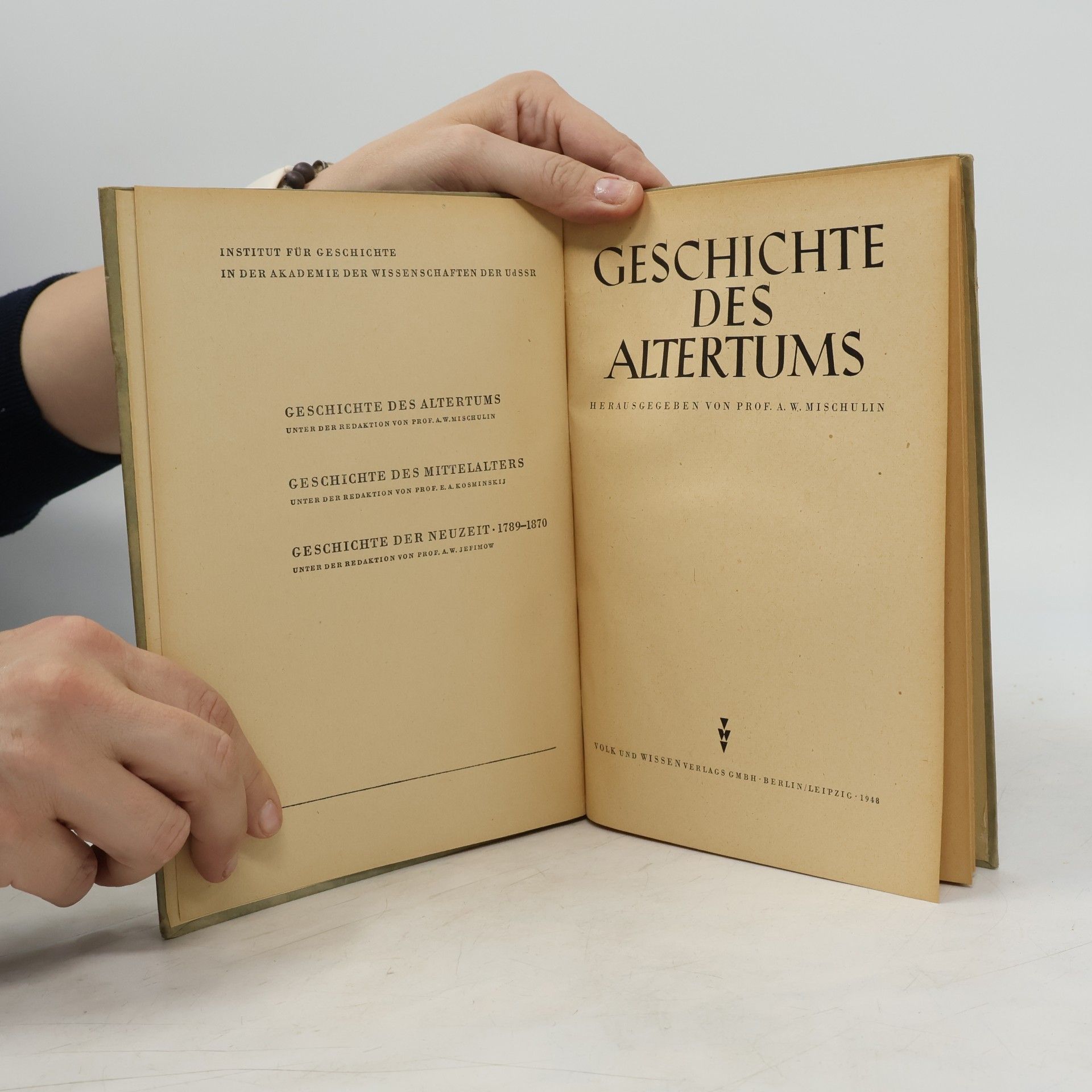 kolektiv Geschichte Des Altertums