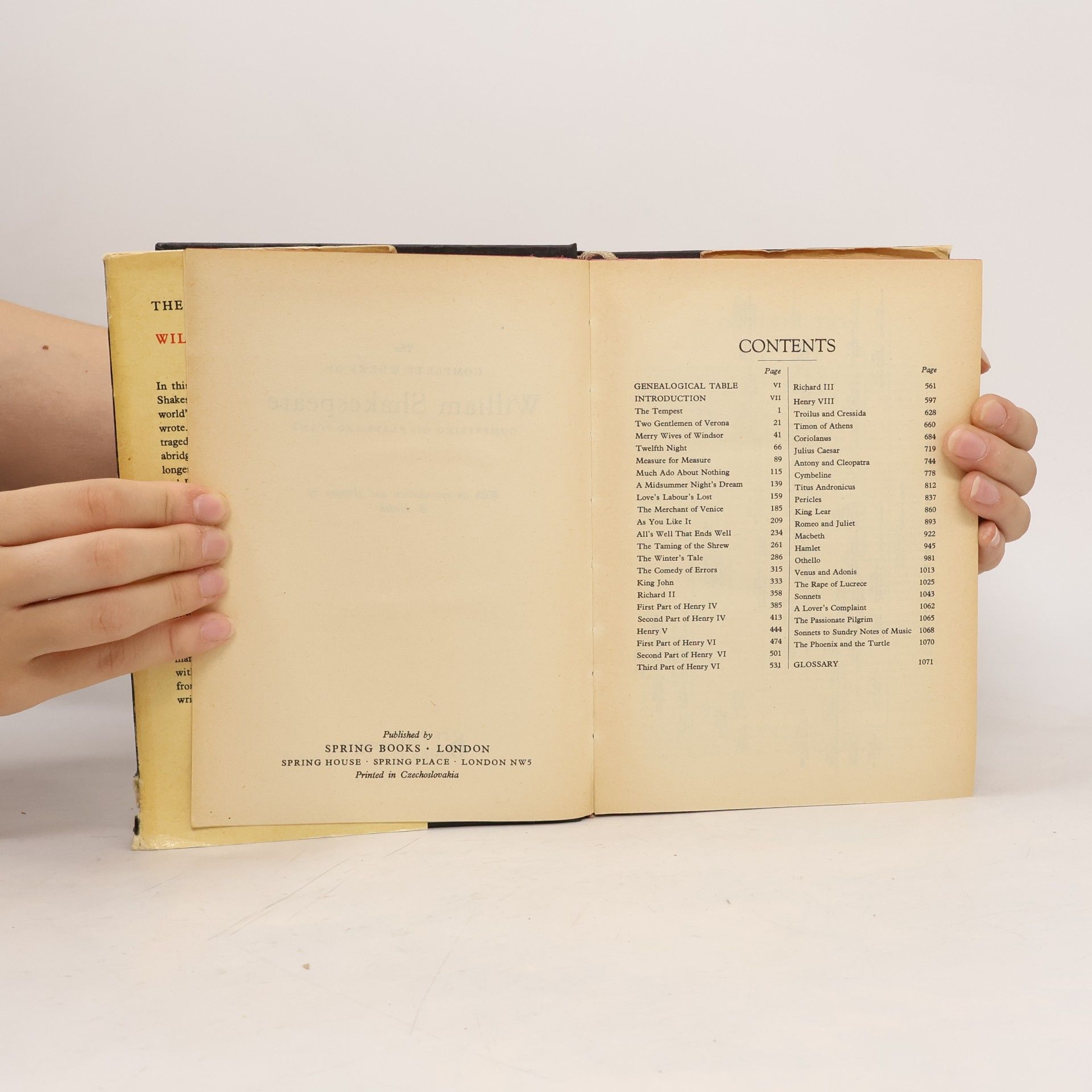 William Shakespeare The Complete Works of Shakespeare
