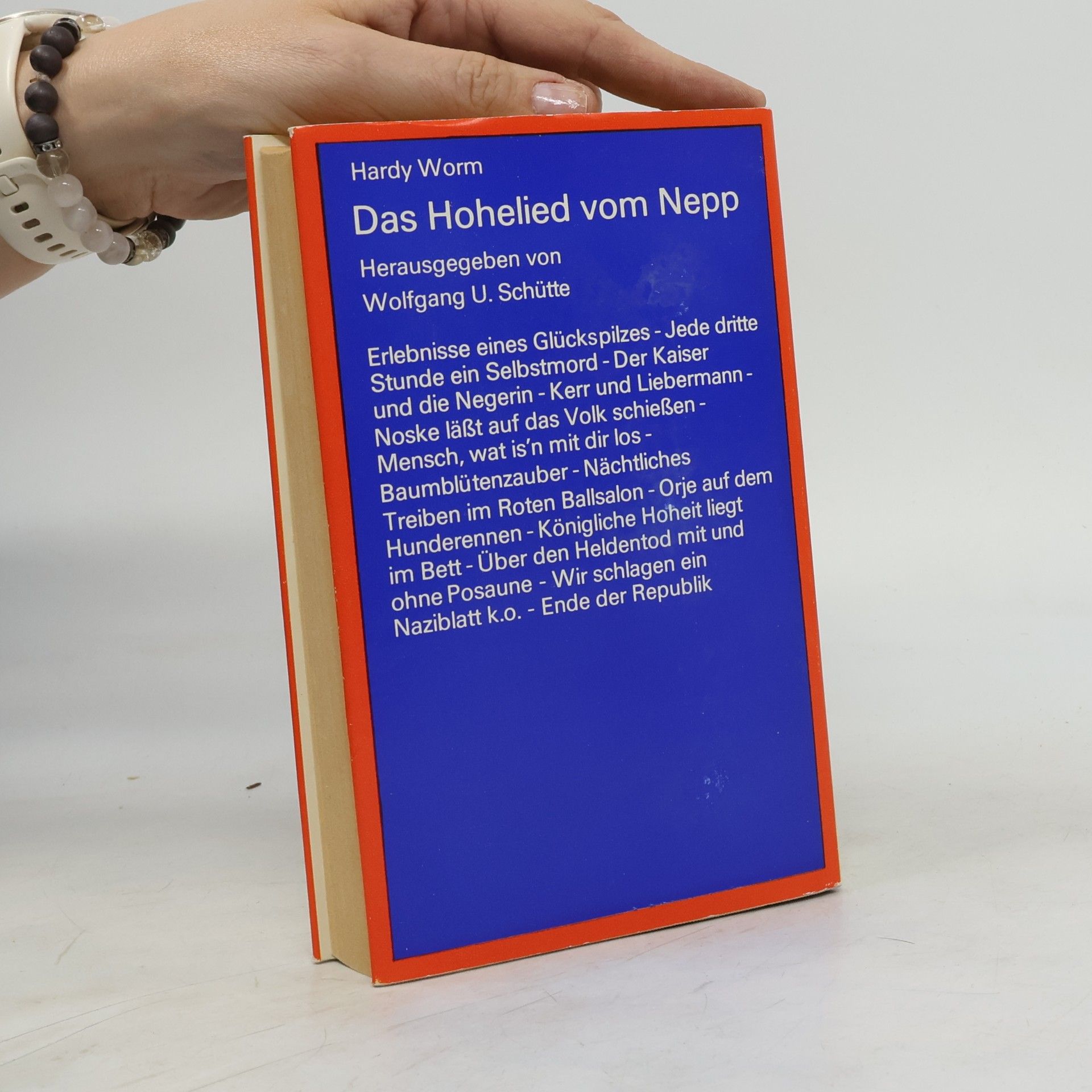 Hardy Worm Das hohelied vom Nepp