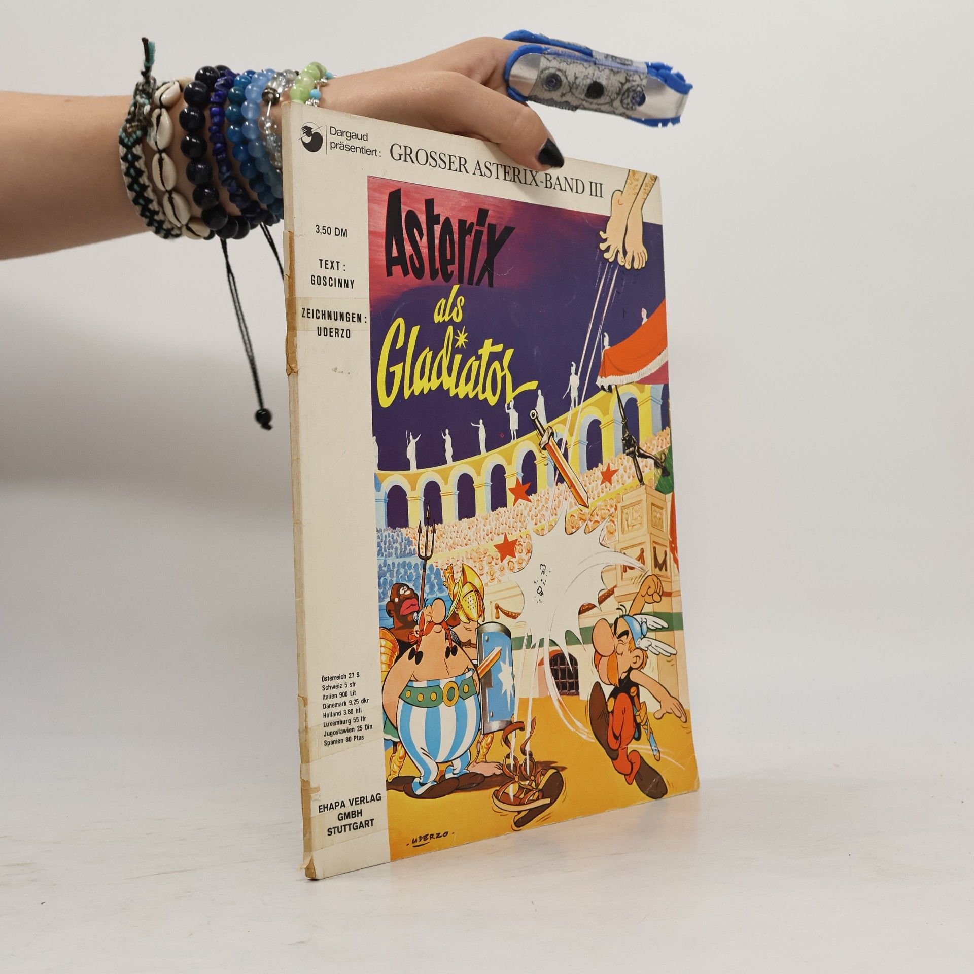 René Goscinny Asterix als Gladiator. Grosser Asterix - Band III