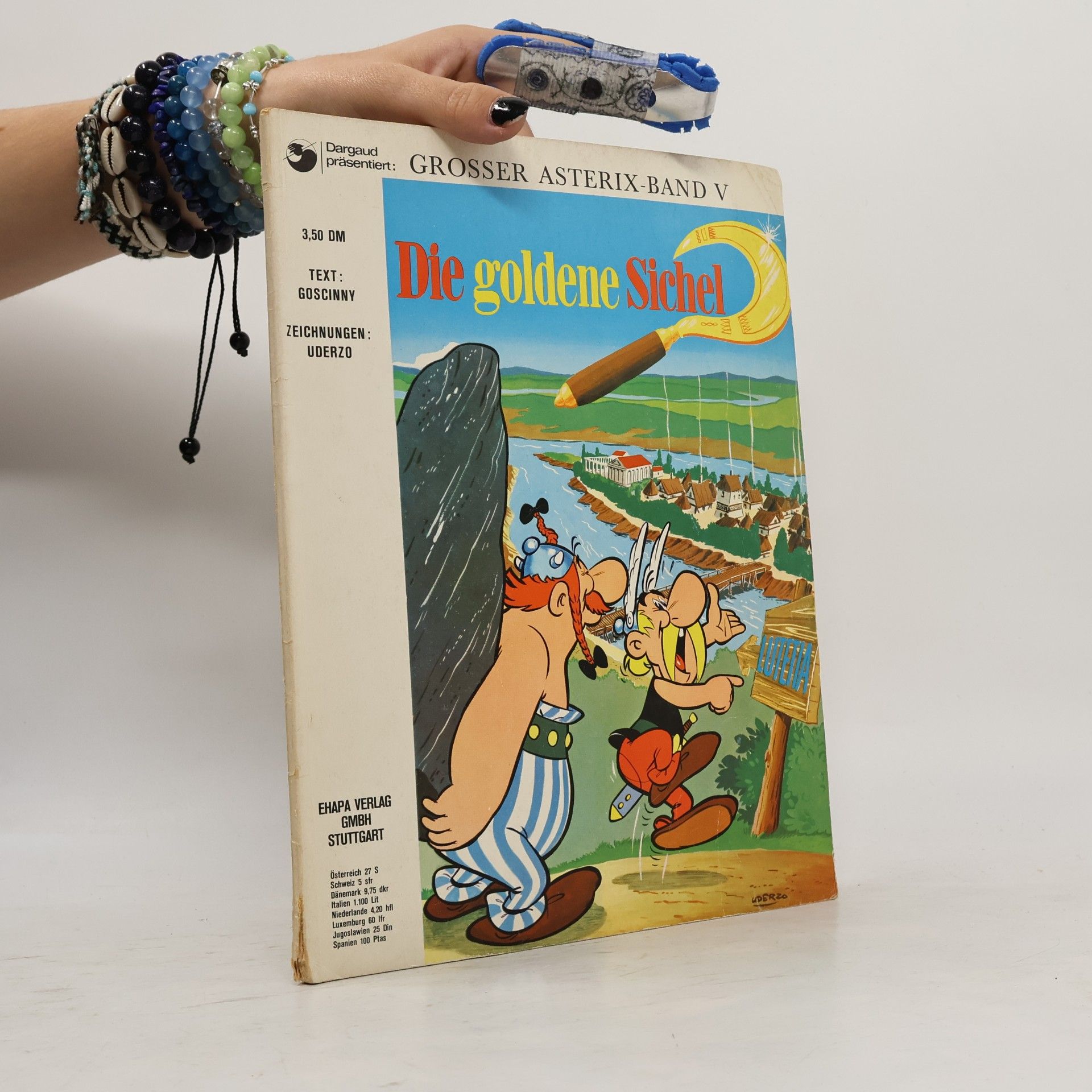René Goscinny Grosser Asterix Band V. Die goldene Sichel
