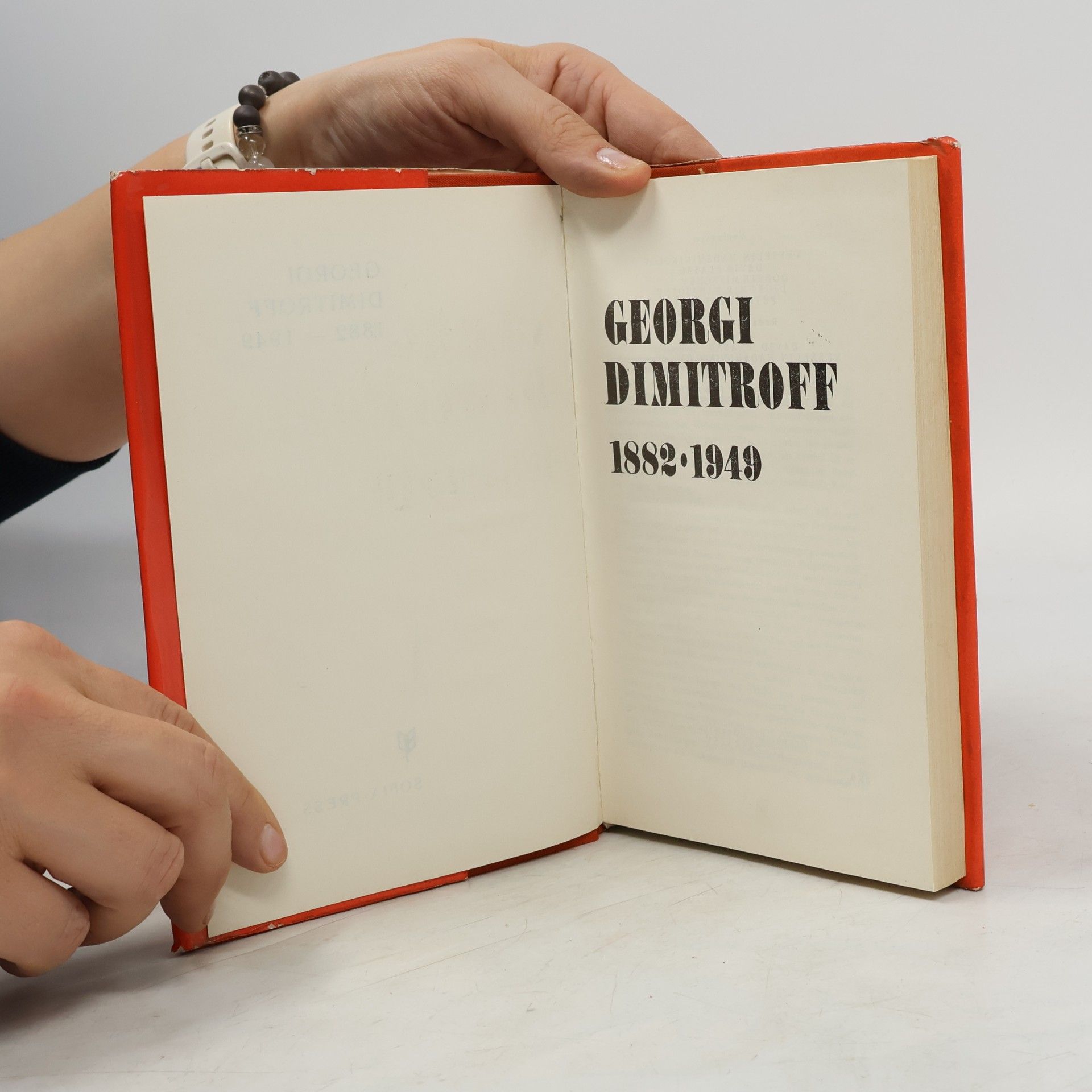 Autorenkollektiv Georgi Dimitroff : 1882-1949