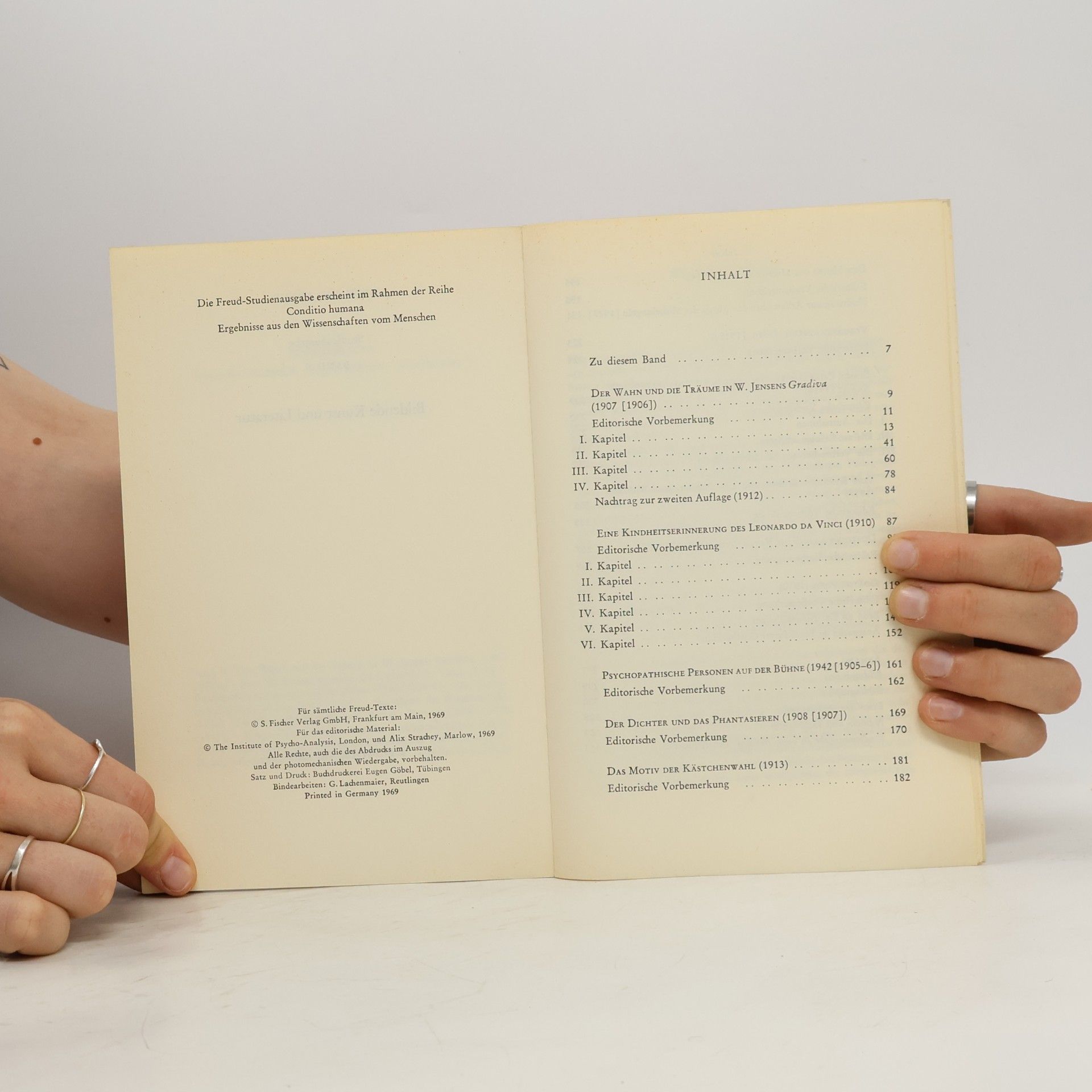 Sigmund Freud Studienausgabe X.