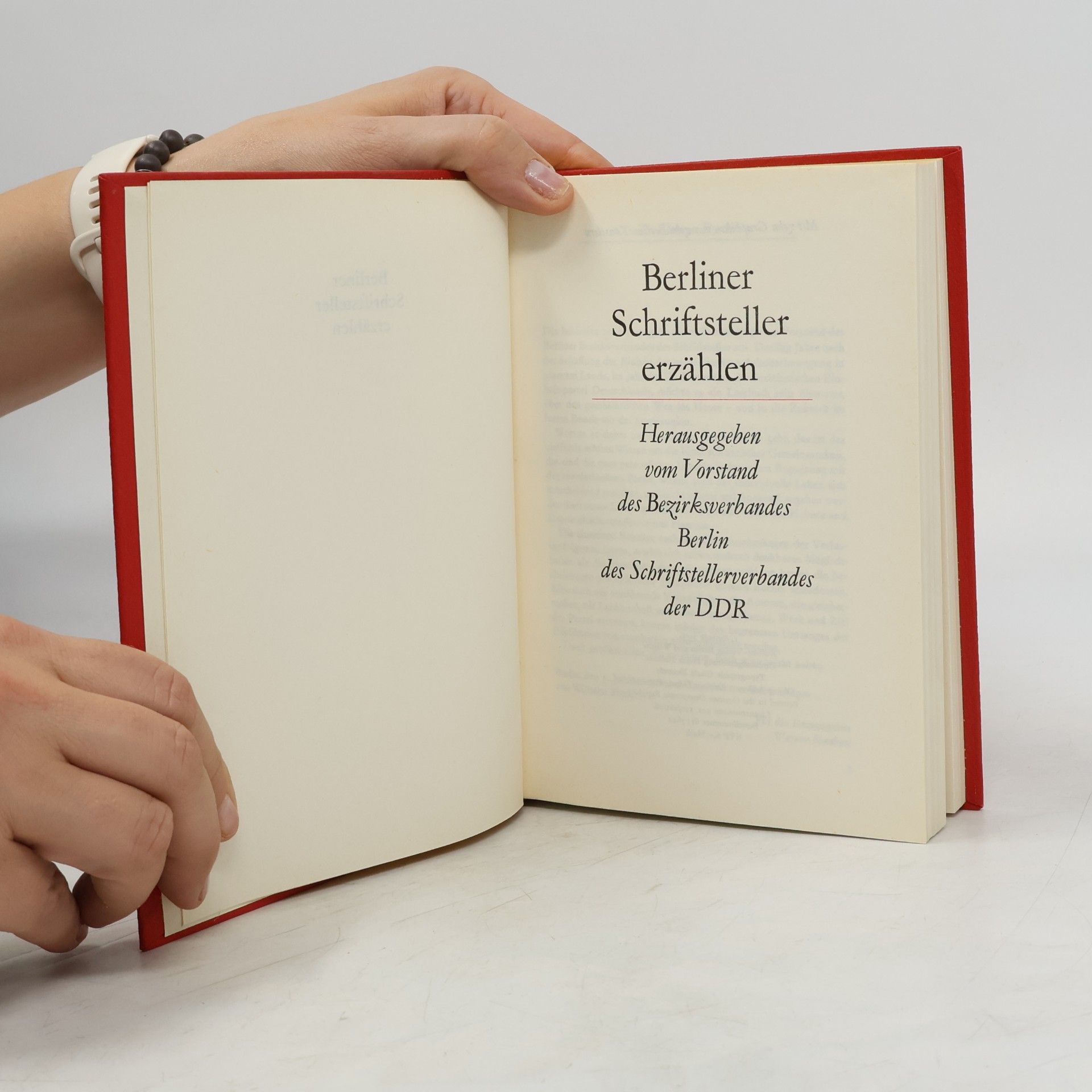 Autorenkollektiv Berliner Schriftsteller erzählen