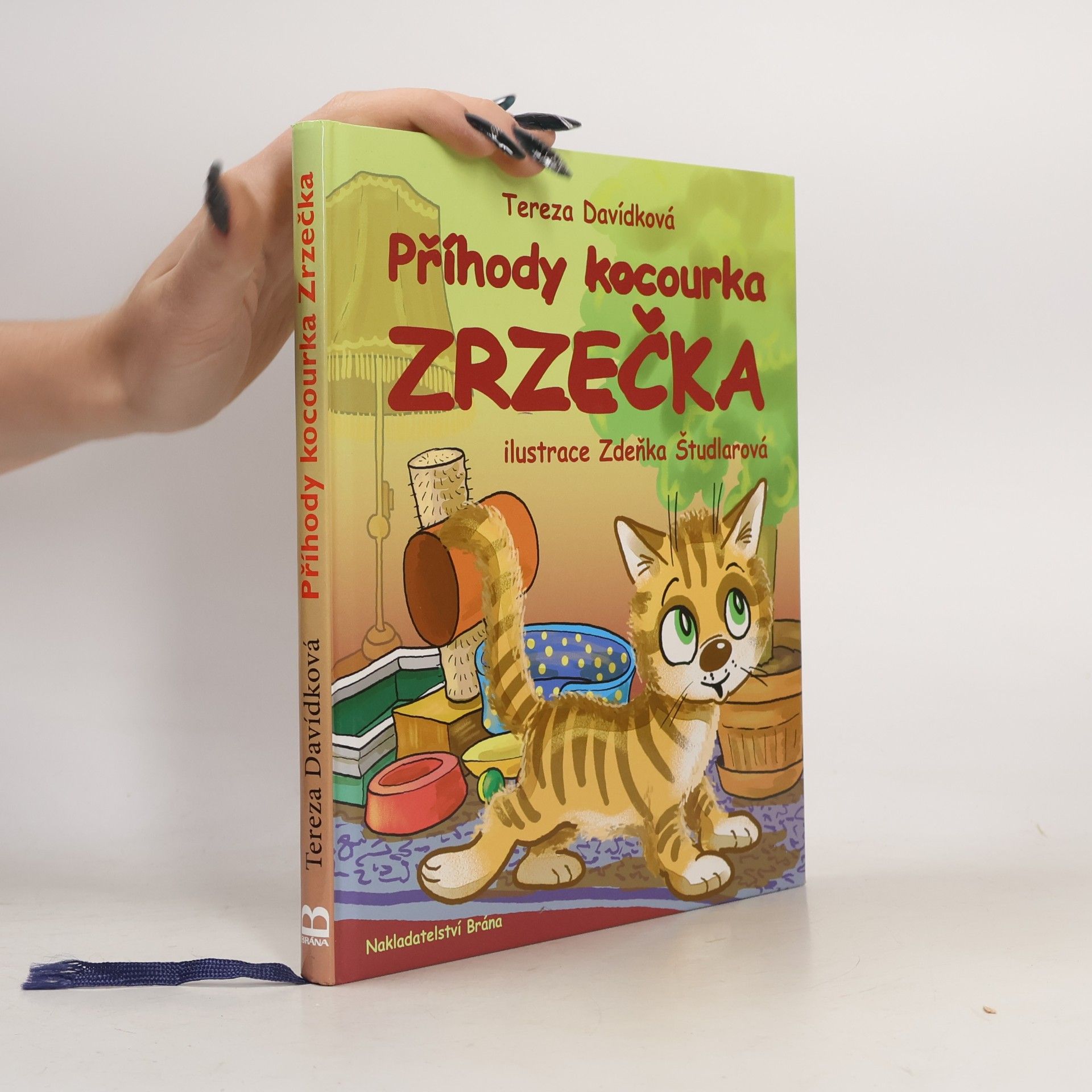 Tereza Davídková Příhody kocourka Zrzečka