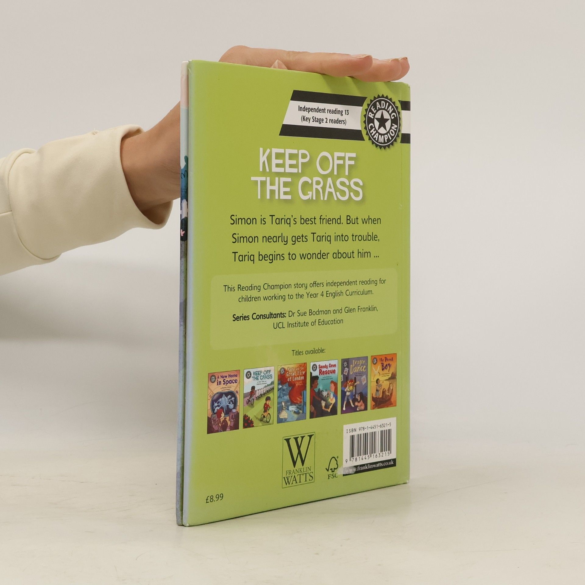 Katie Dale Reading Champion: Keep Off the Grass