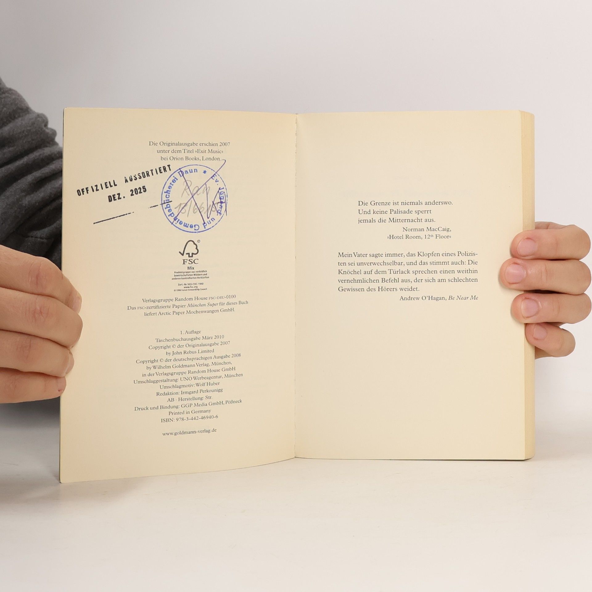 Ian Rankin Ein Rest von Schuld