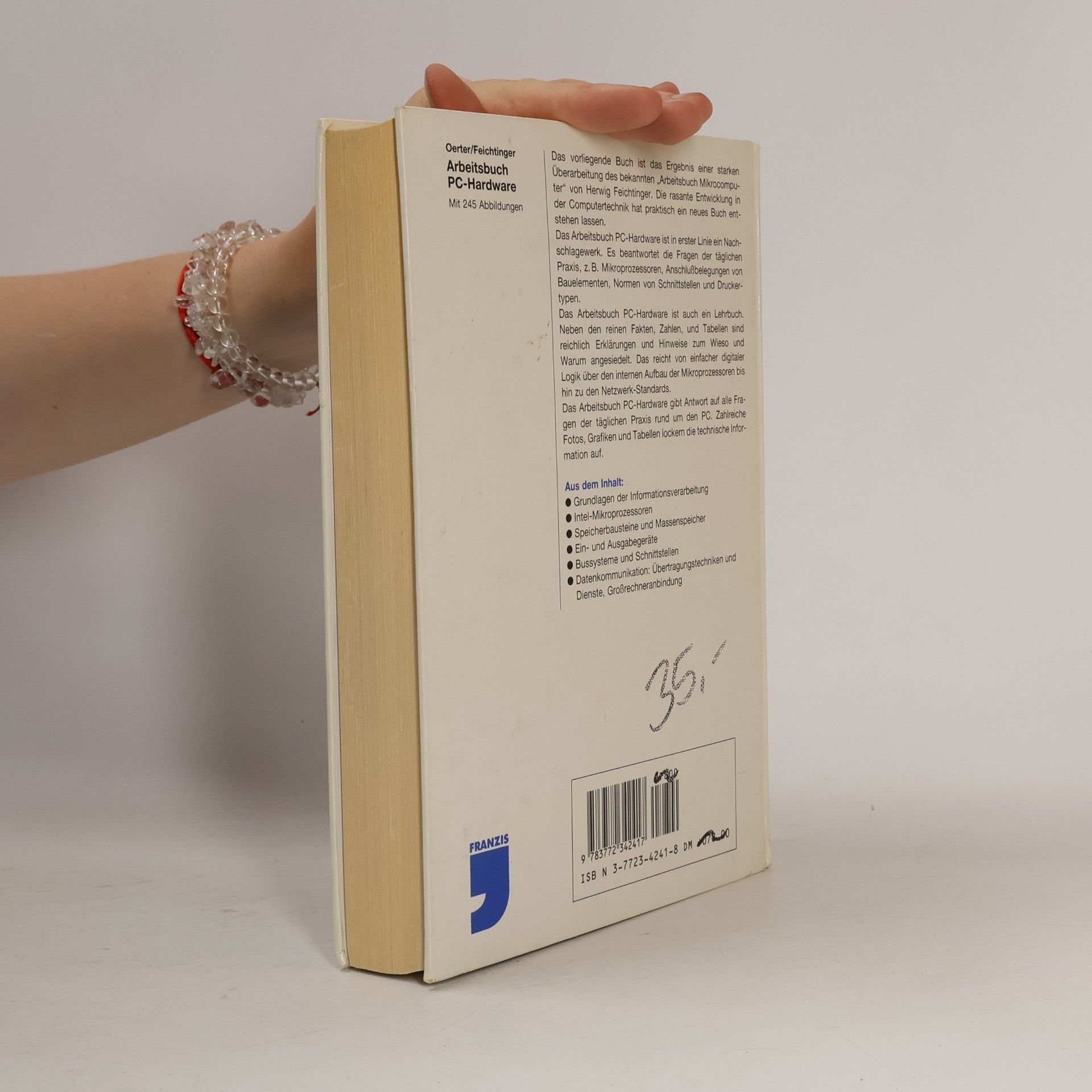 Gebhard Joachim Oerter Arbeitsbuch PC-Hardware
