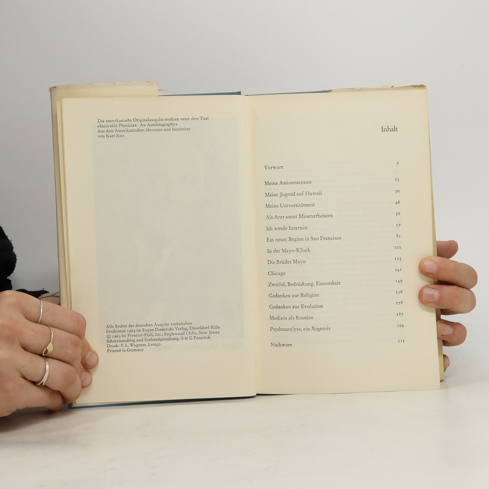 Walter C. Alvarez Arzt mit leib und seele
