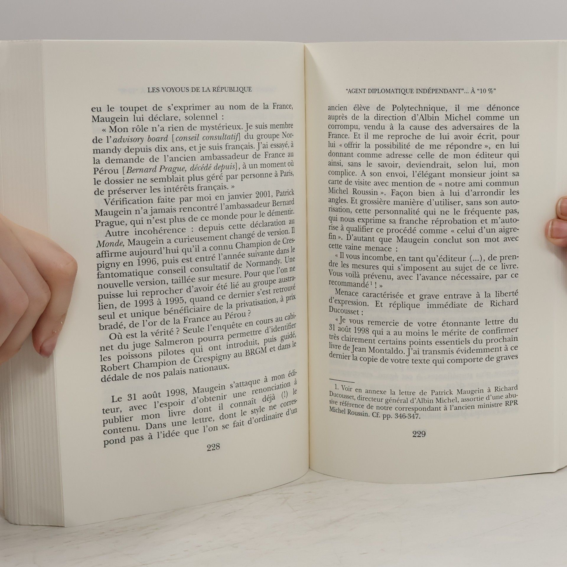 Jean Montaldo Carnets secrets: Les voyous de la République