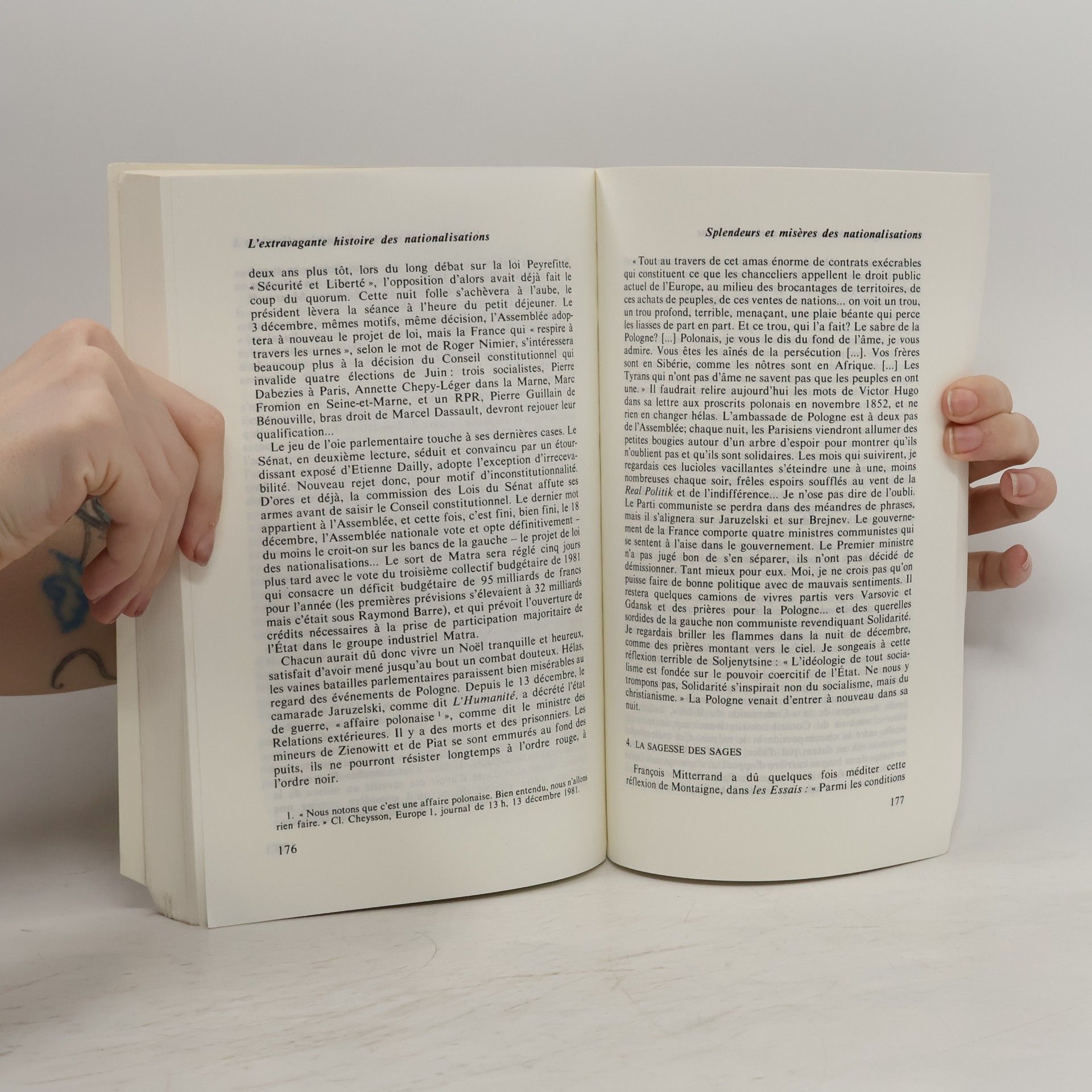 Charles Millon L'extravagante histoire des nationalisations