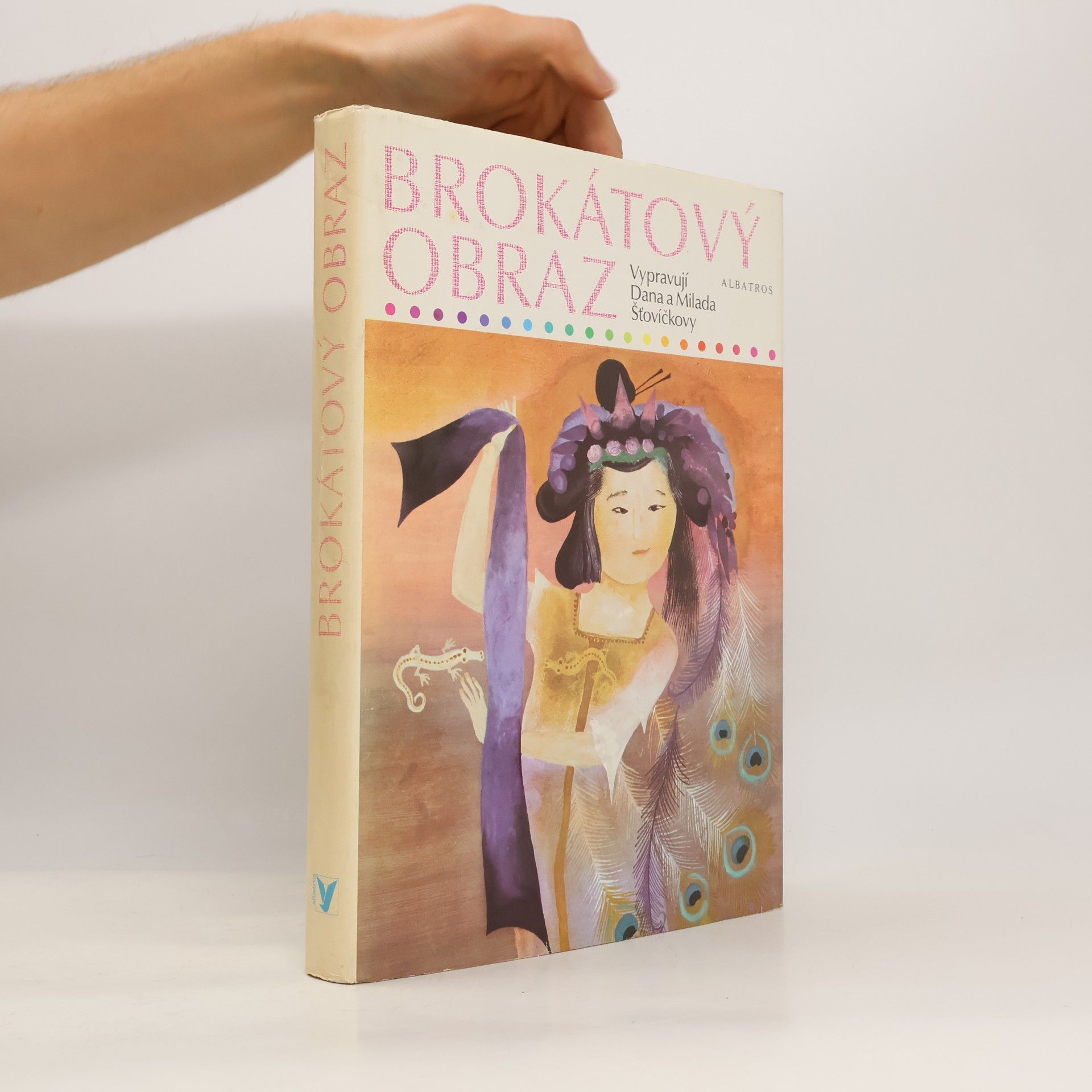 Milada Šťovíčková Brokátový obraz