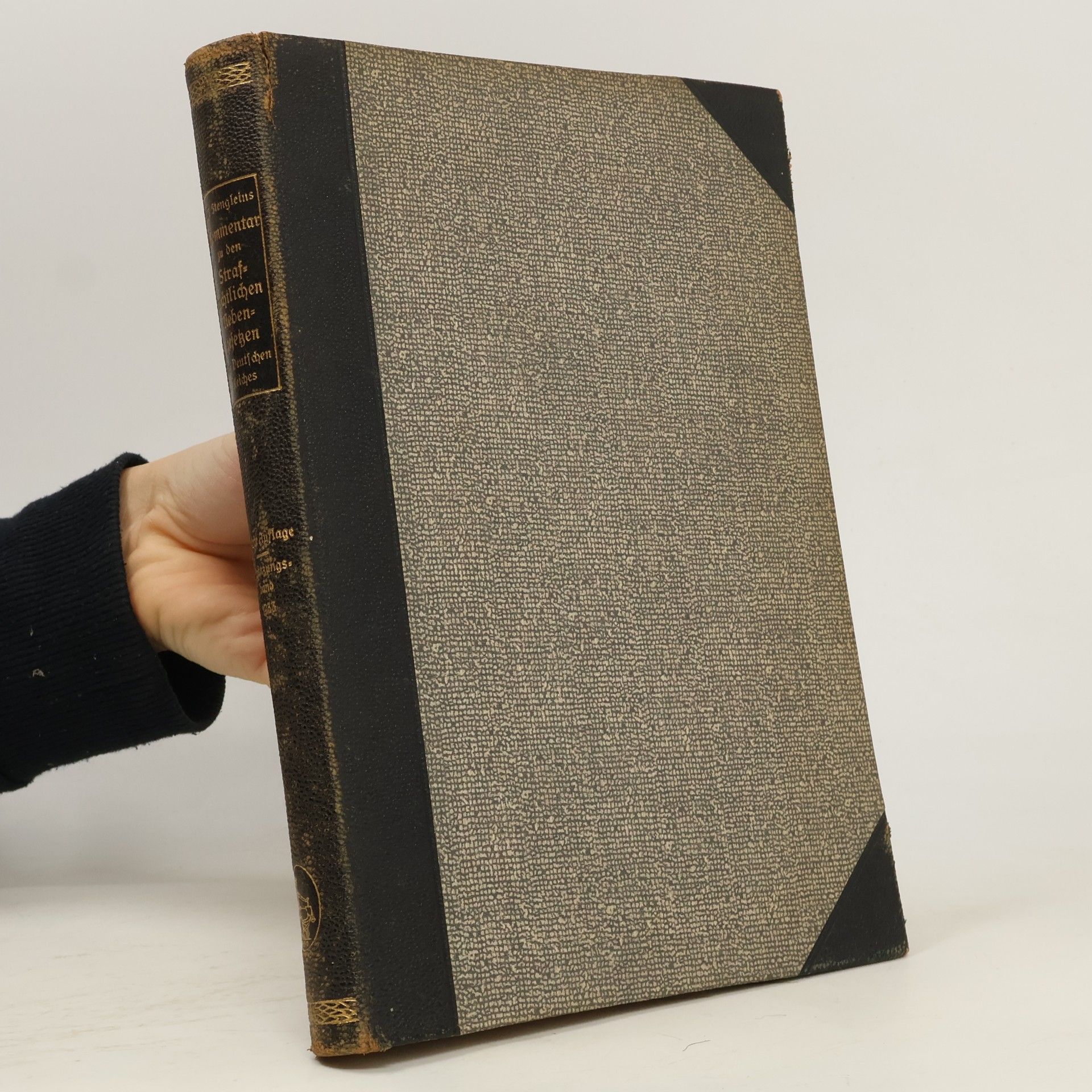 Melchior Stenglein M. Stengleins Kommentar zu den Strafrechtlichen Nebengesetzen des Deutschen Reiches