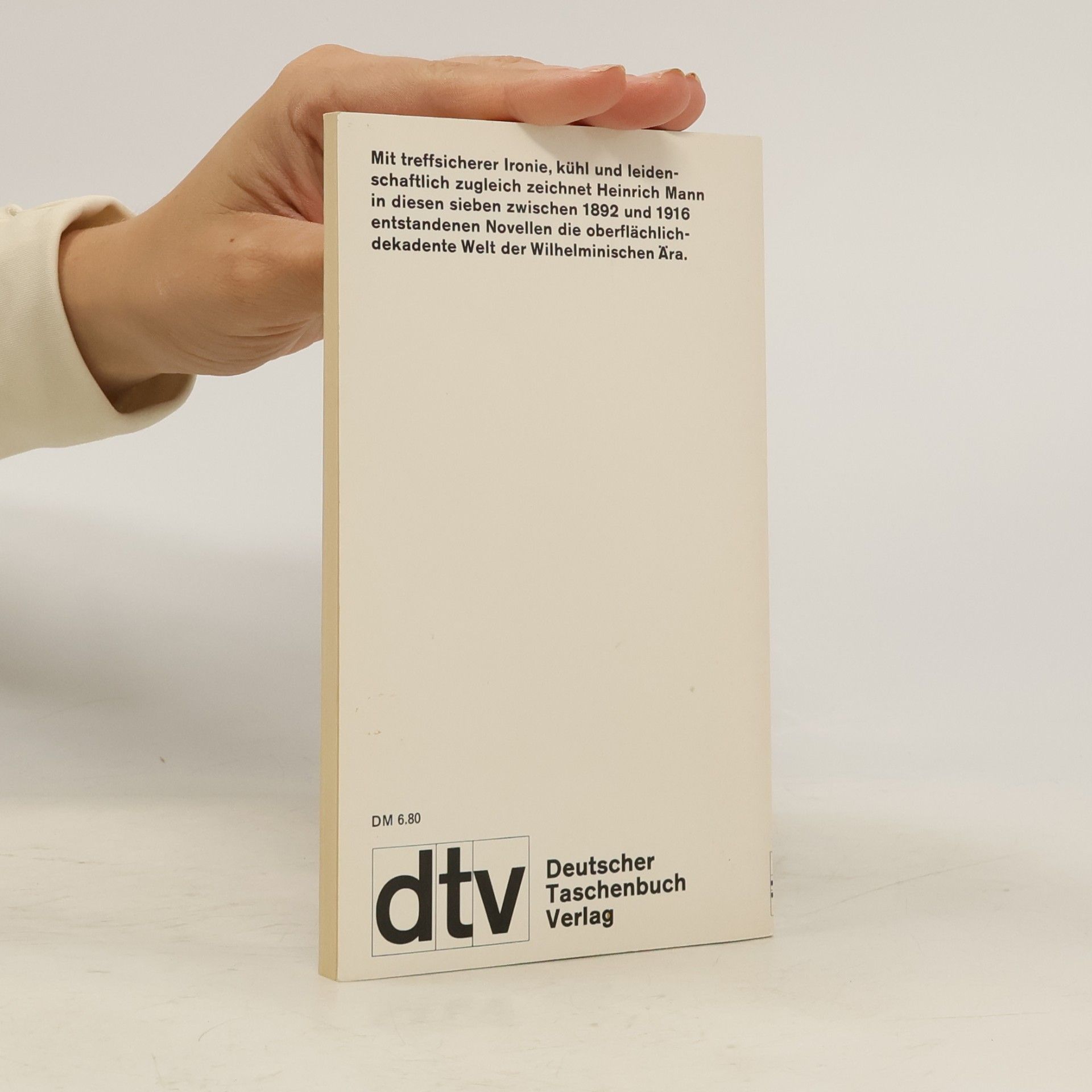 Heinrich Mann Die Unschuldige Sieben Novellen