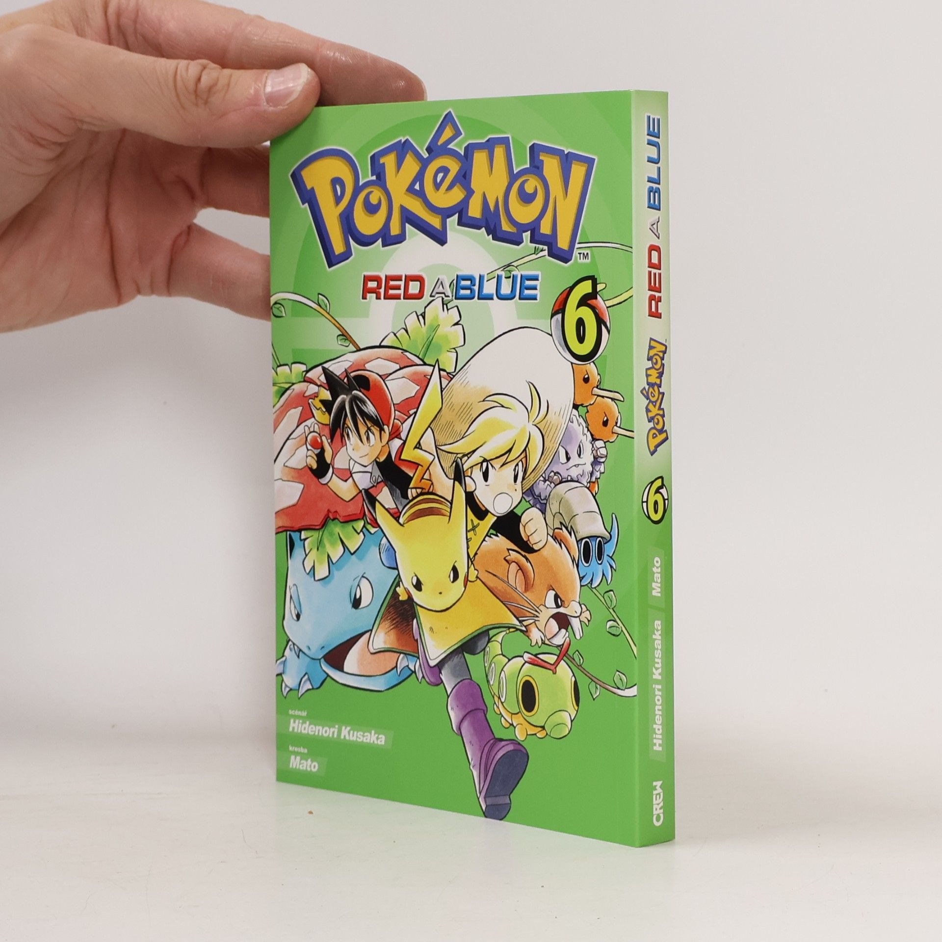 Hidenori Kusaka Pokémon. Red a Blue 6