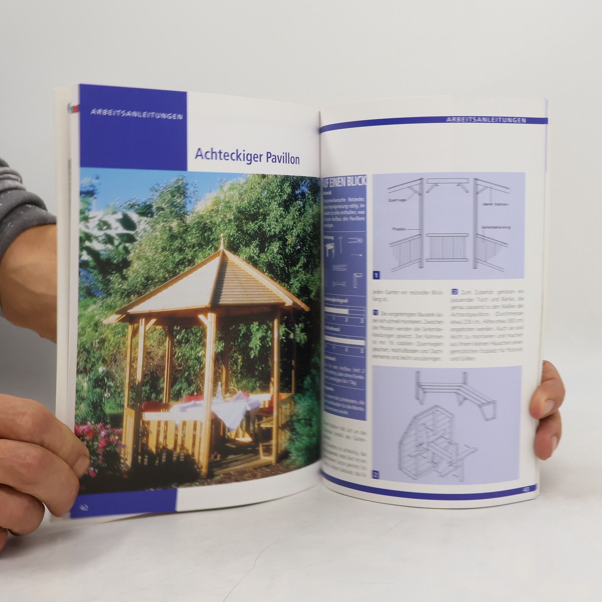 Erwin Huber Selbst Gartenhäuser, Lauben und Pavillons bauen