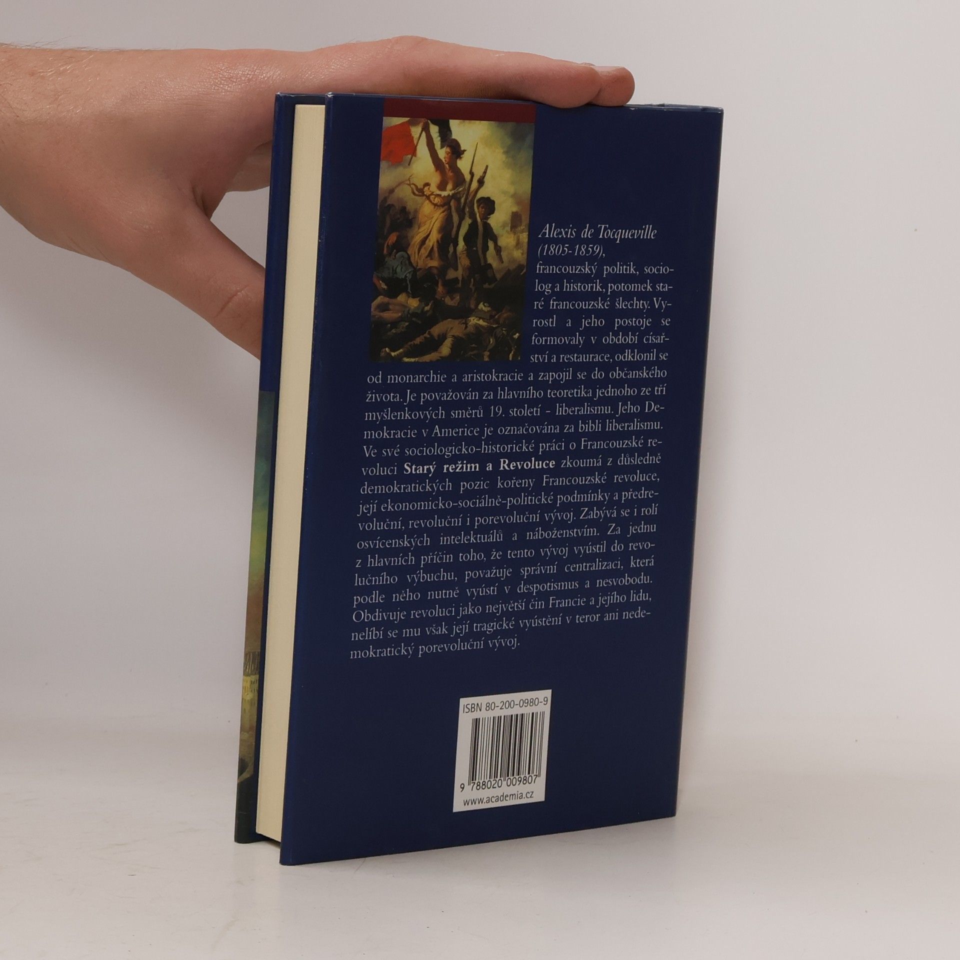 Alexis de Tocqueville Starý režim a Revoluce