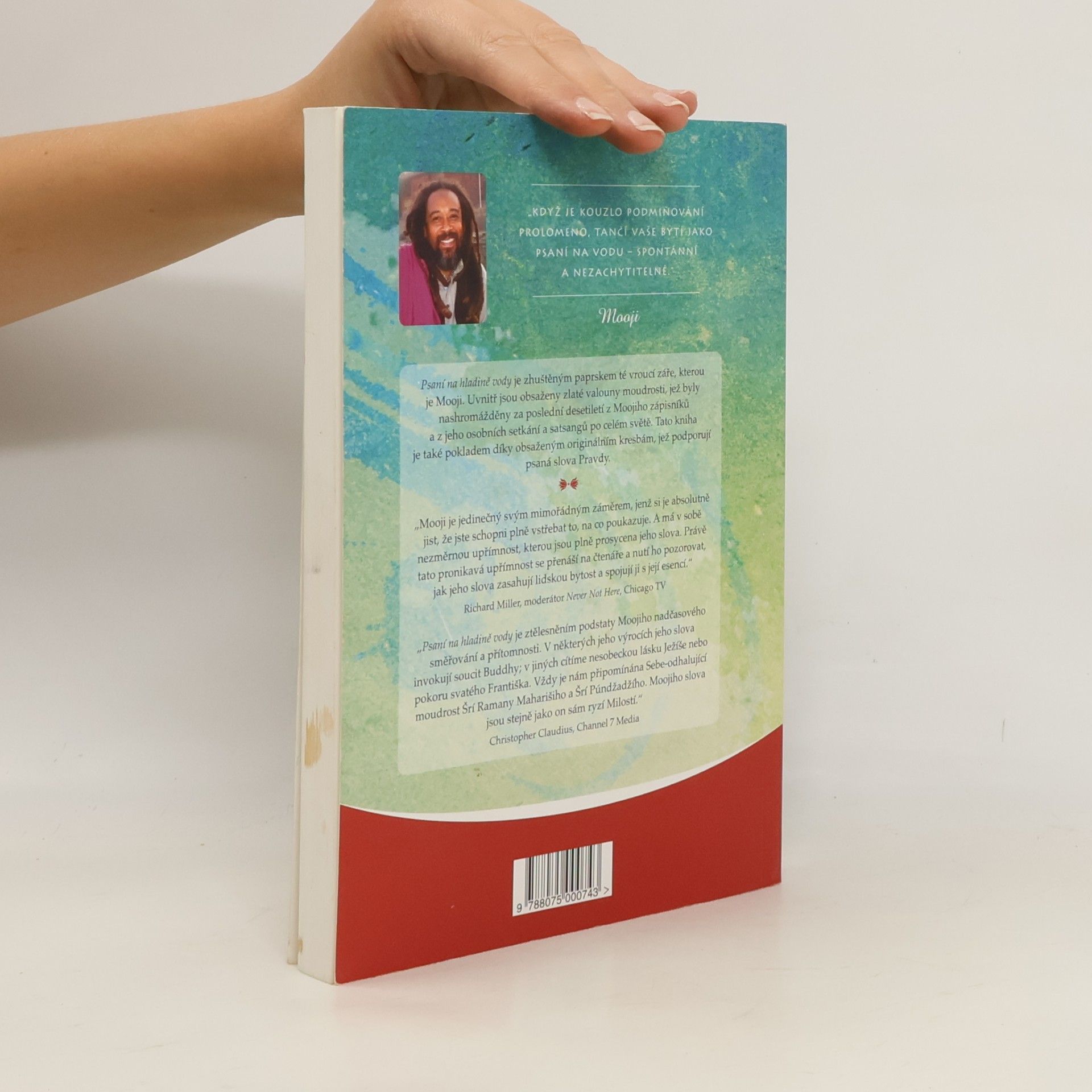 Mooji Psaní na hladině vody: Spontánní promluvy, vhledy a kresby