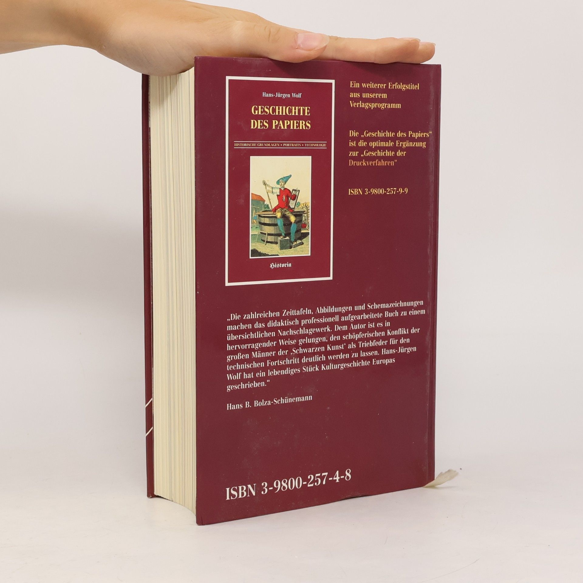 Hans-Jürgen Wolf Geschichte der graphischen Verfahren