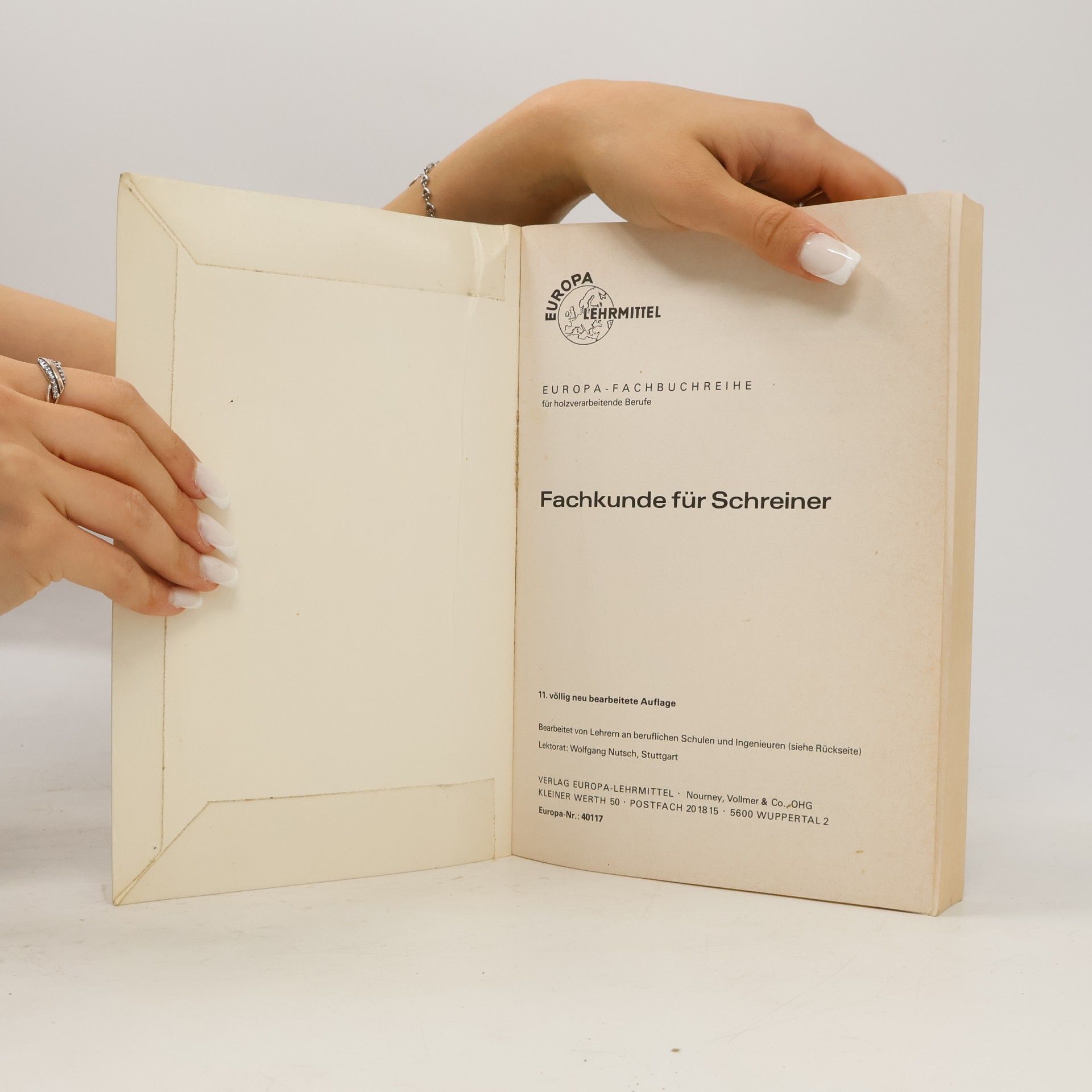 kolektiv Fachkunde für Schreiner