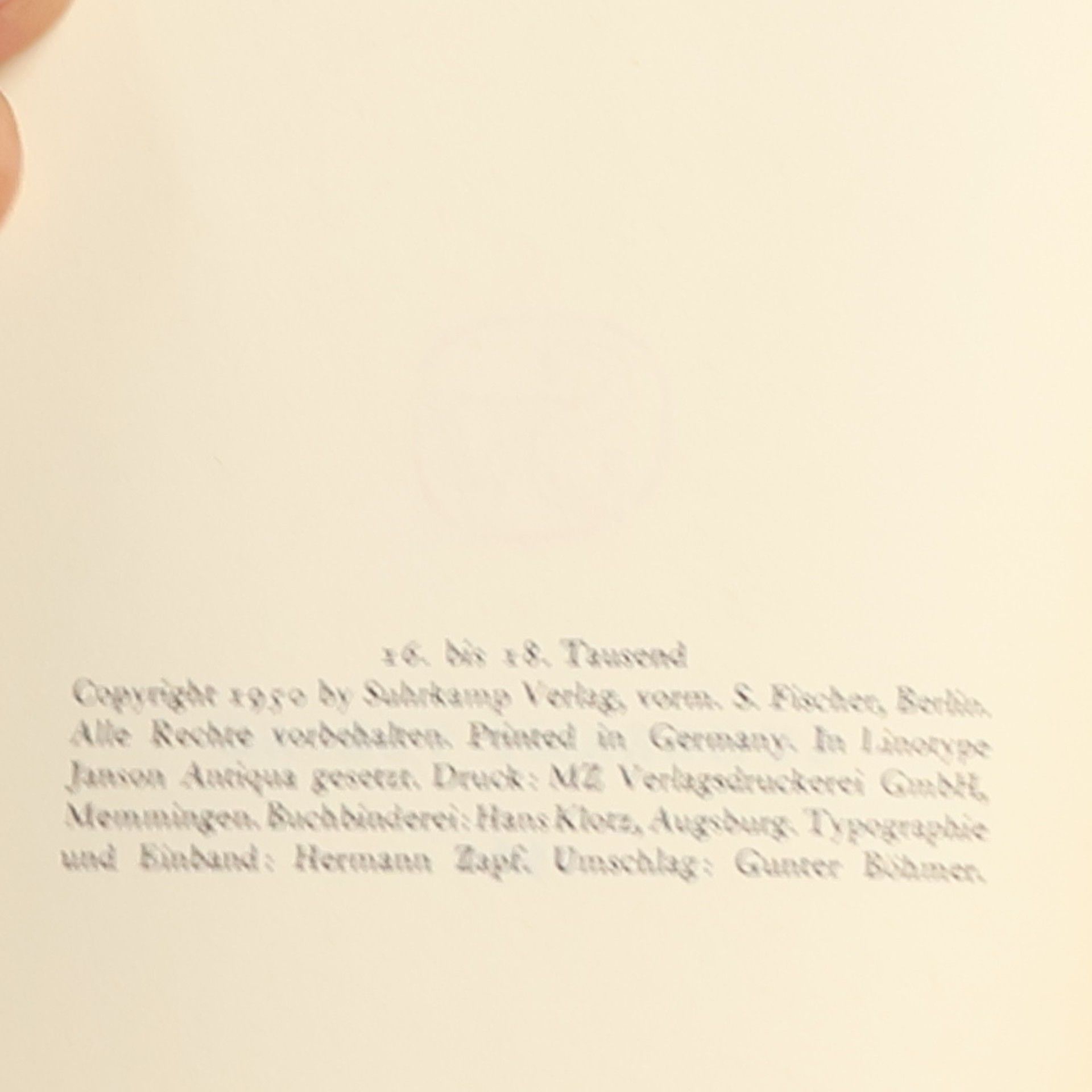 Hermann Hesse Gedenkblätter