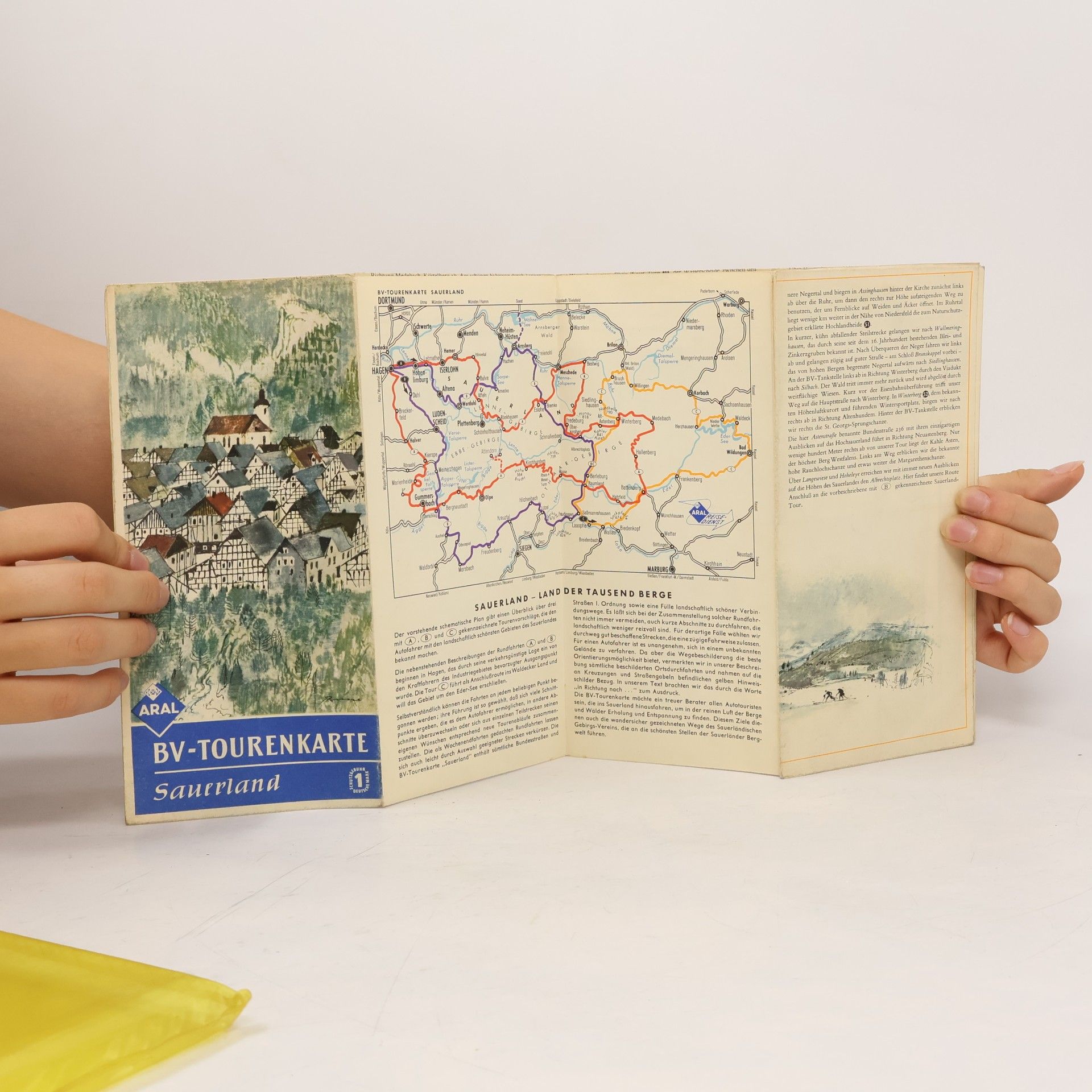 Autorenkollektiv BV-Tourenkarte Sauerland