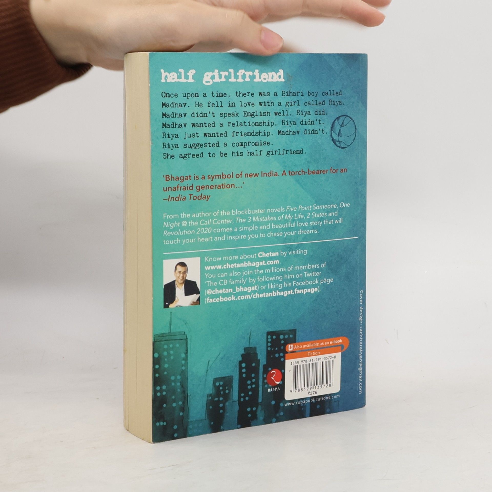 Chetan Bhagat Half Girlfriend