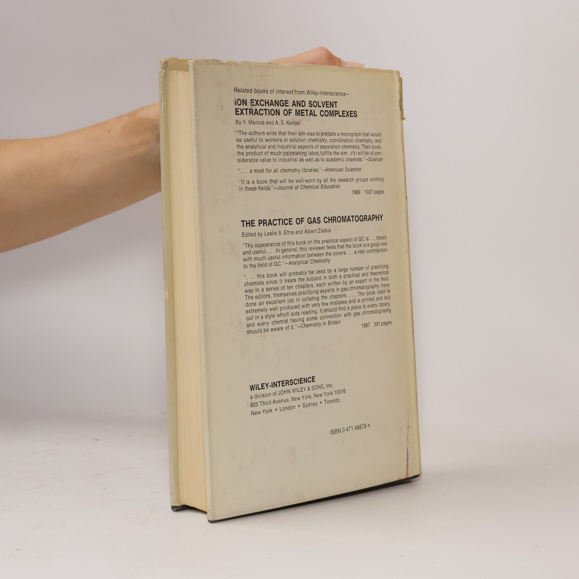 J.J. Kirkland Modern practice of liquid chromatography