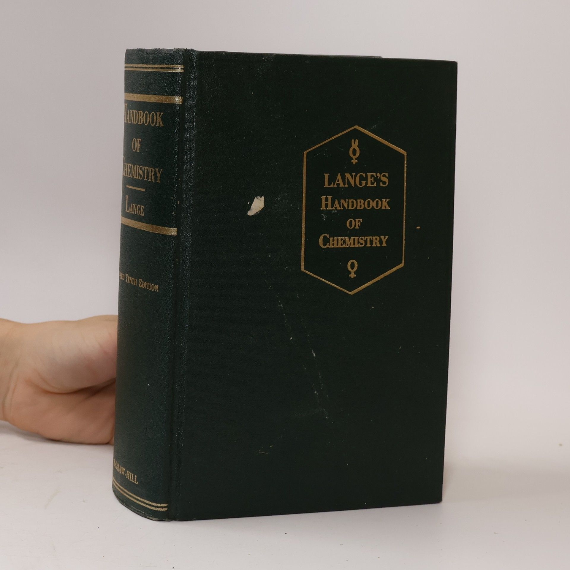 Norbert A. Lange Lange's Handbook of Chemistry