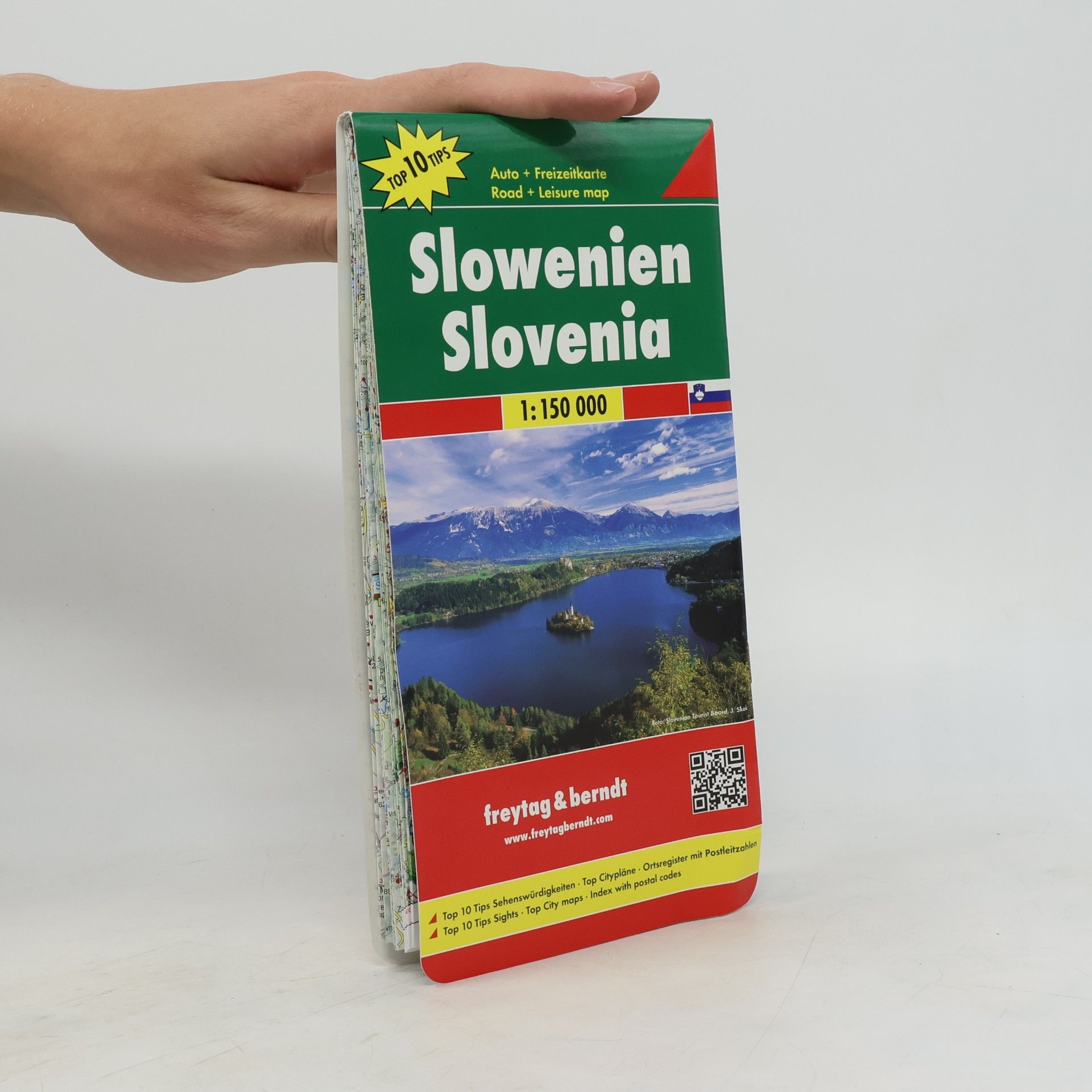 AA.VV. Słowenia mapa 1:150 000