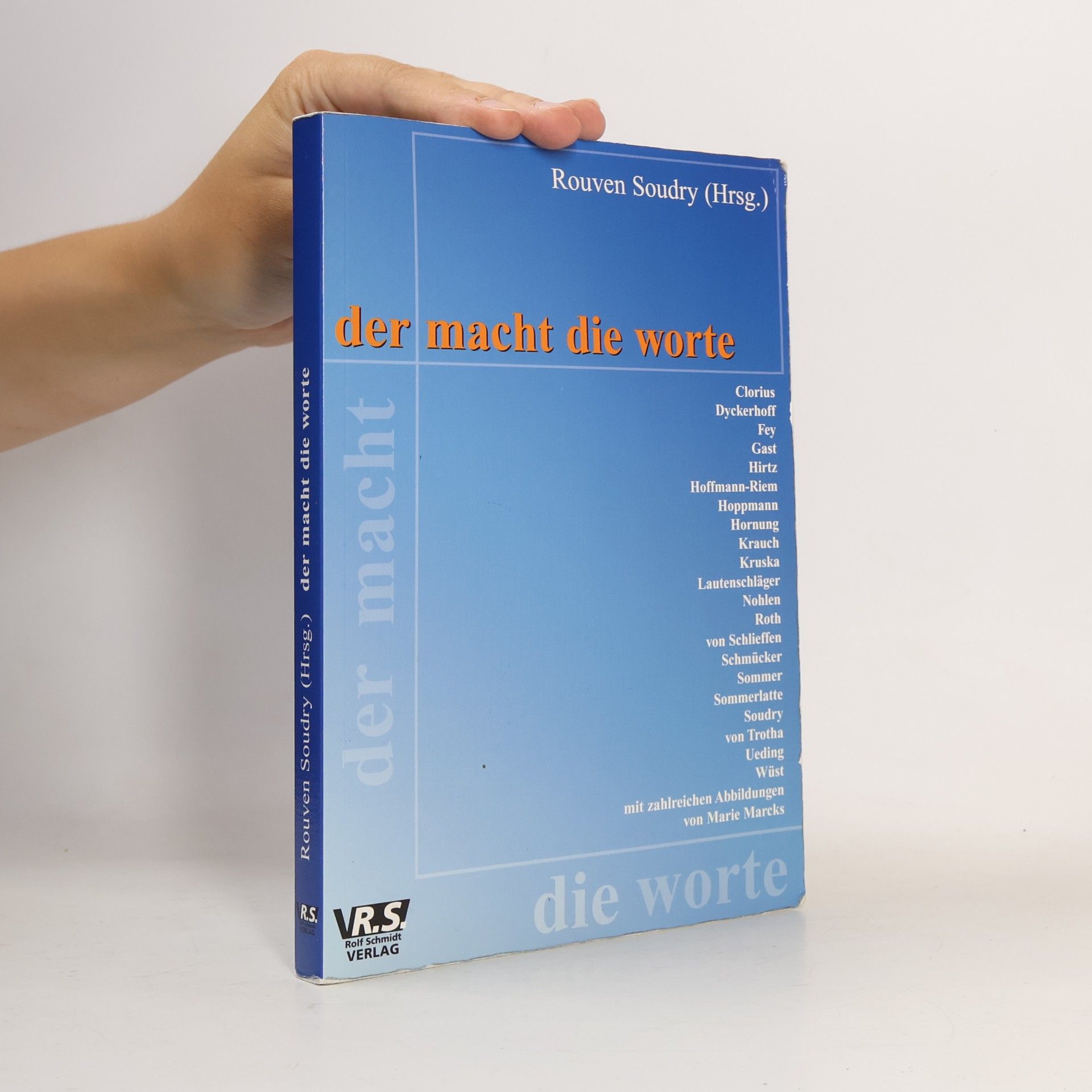 Rouven Soudry Der Macht die Worte