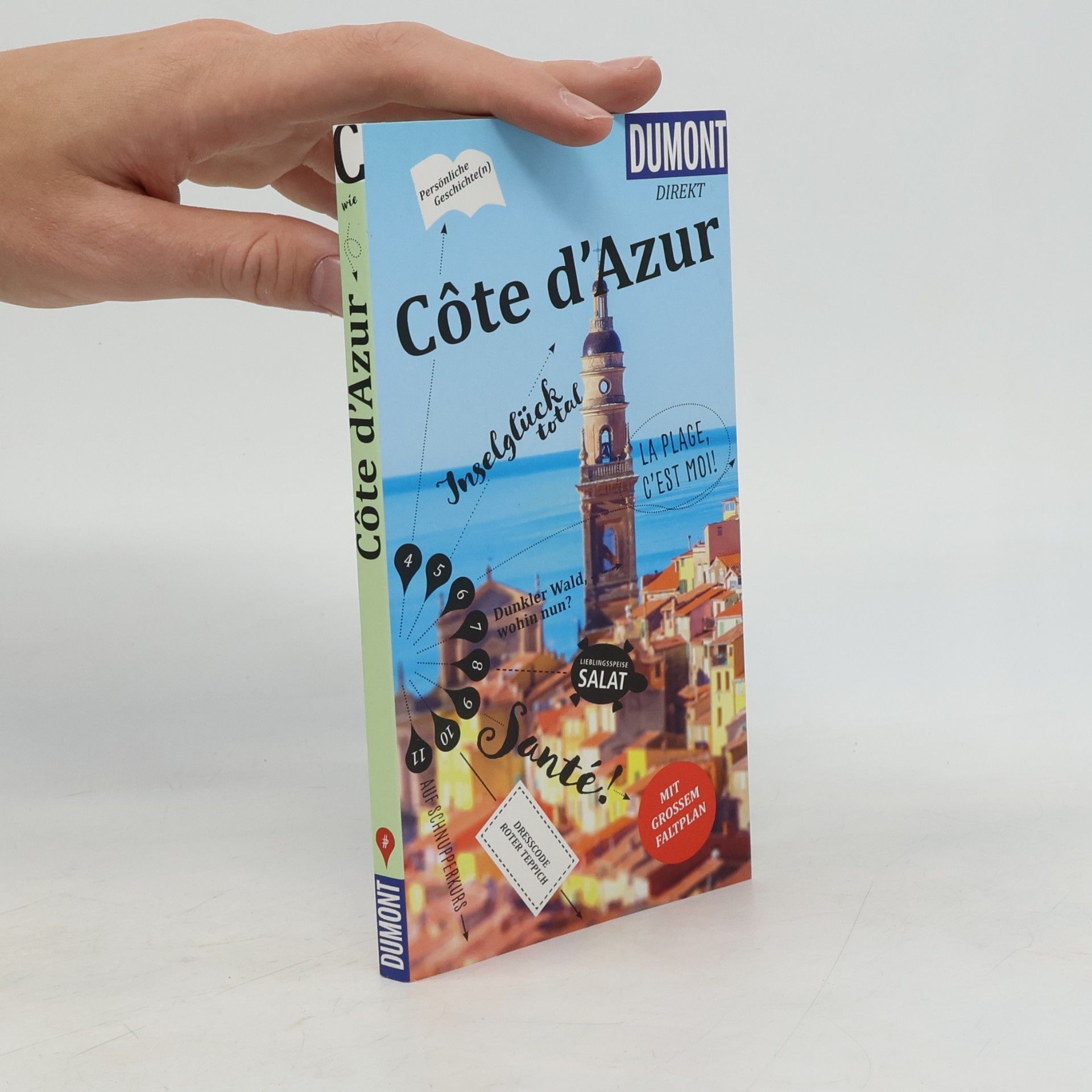 Klaus Simon DuMont direkt Reiseführer Côte d´Azur