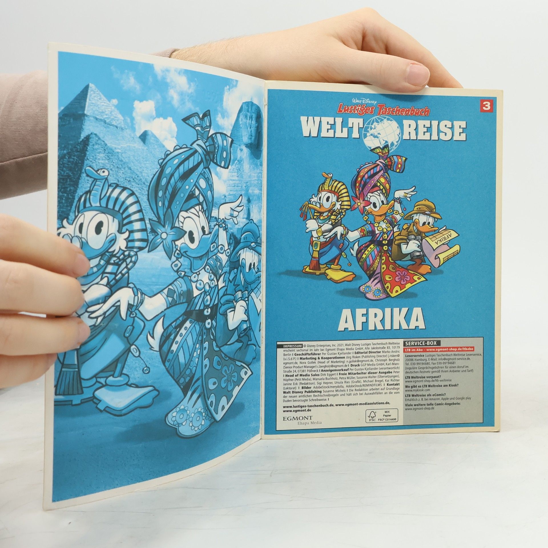 kolektiv Lustiges Taschenbuch Weltreise 3