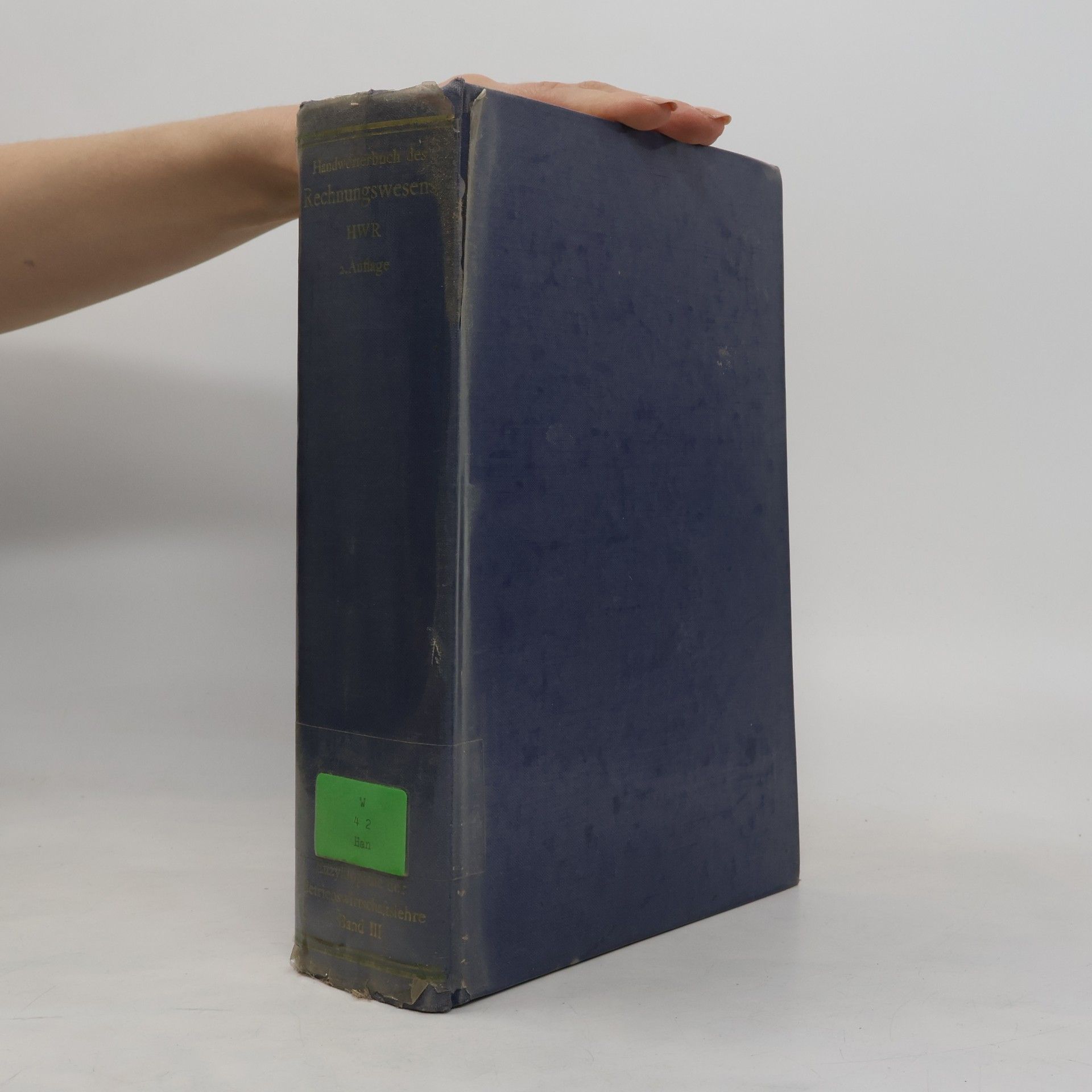 Handwörterbuch des Rechnungswesens