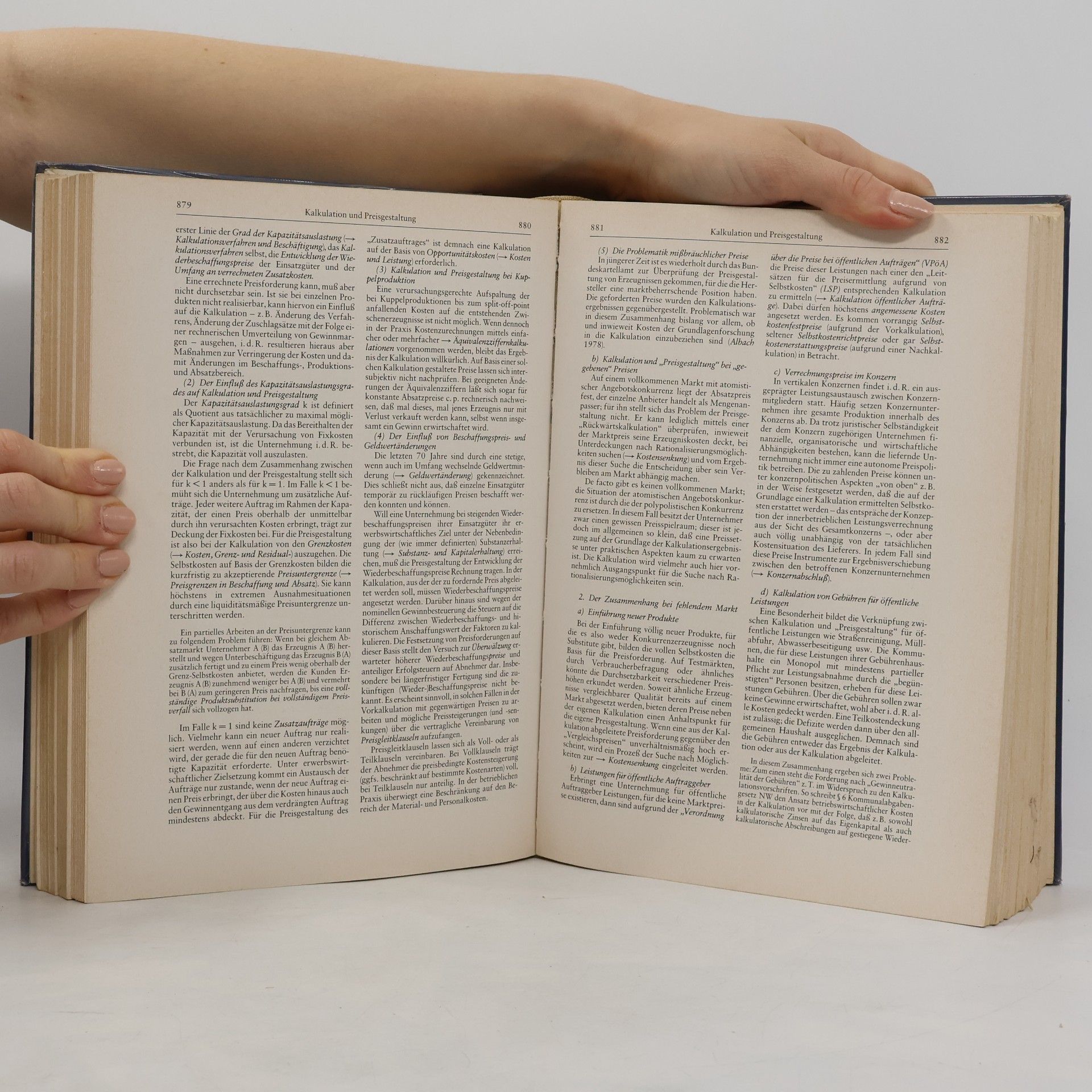 Erich Kosiol Handwörterbuch des Rechnungswesens
