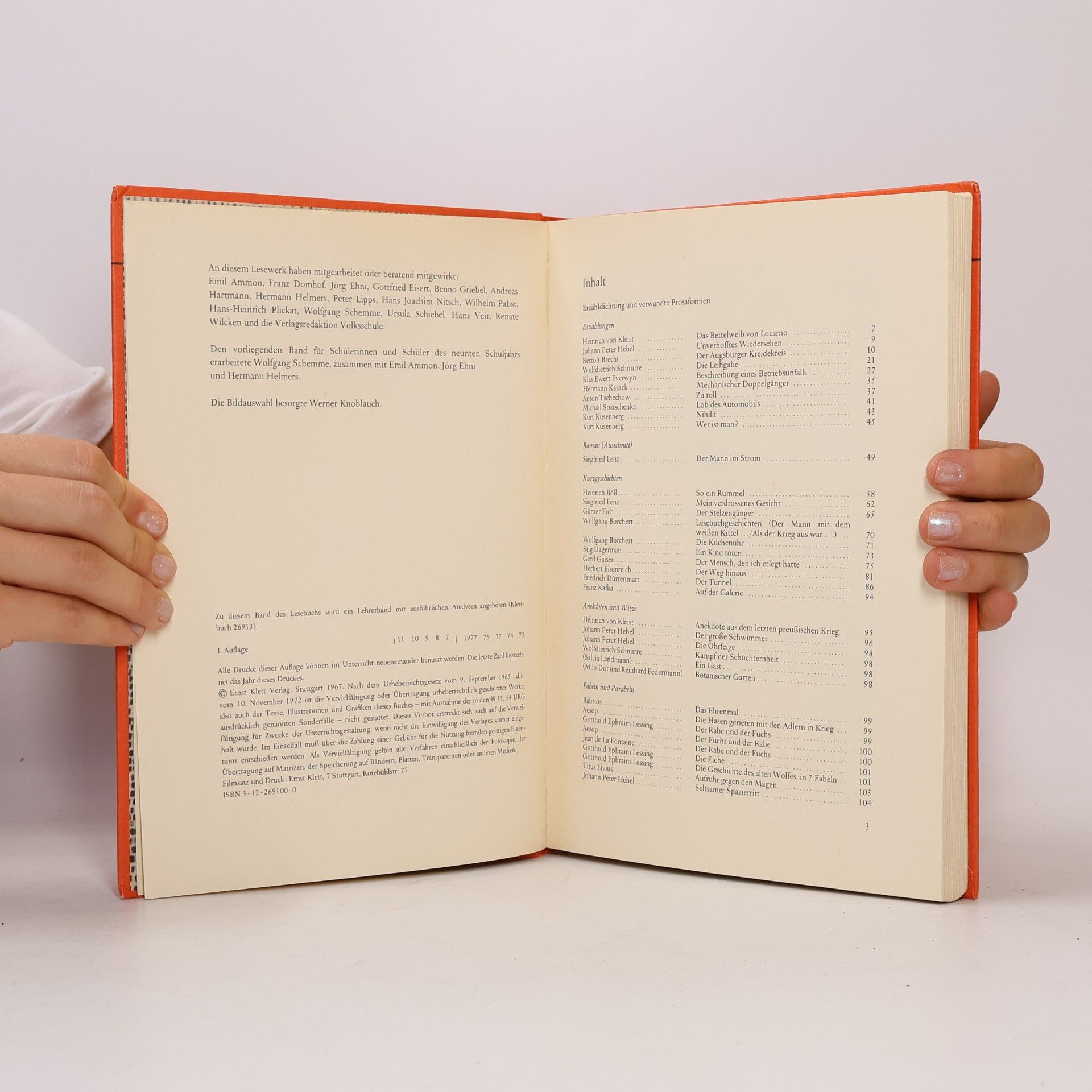 Jörg Ehni Lesebuch C9 (9. Schuljahr)